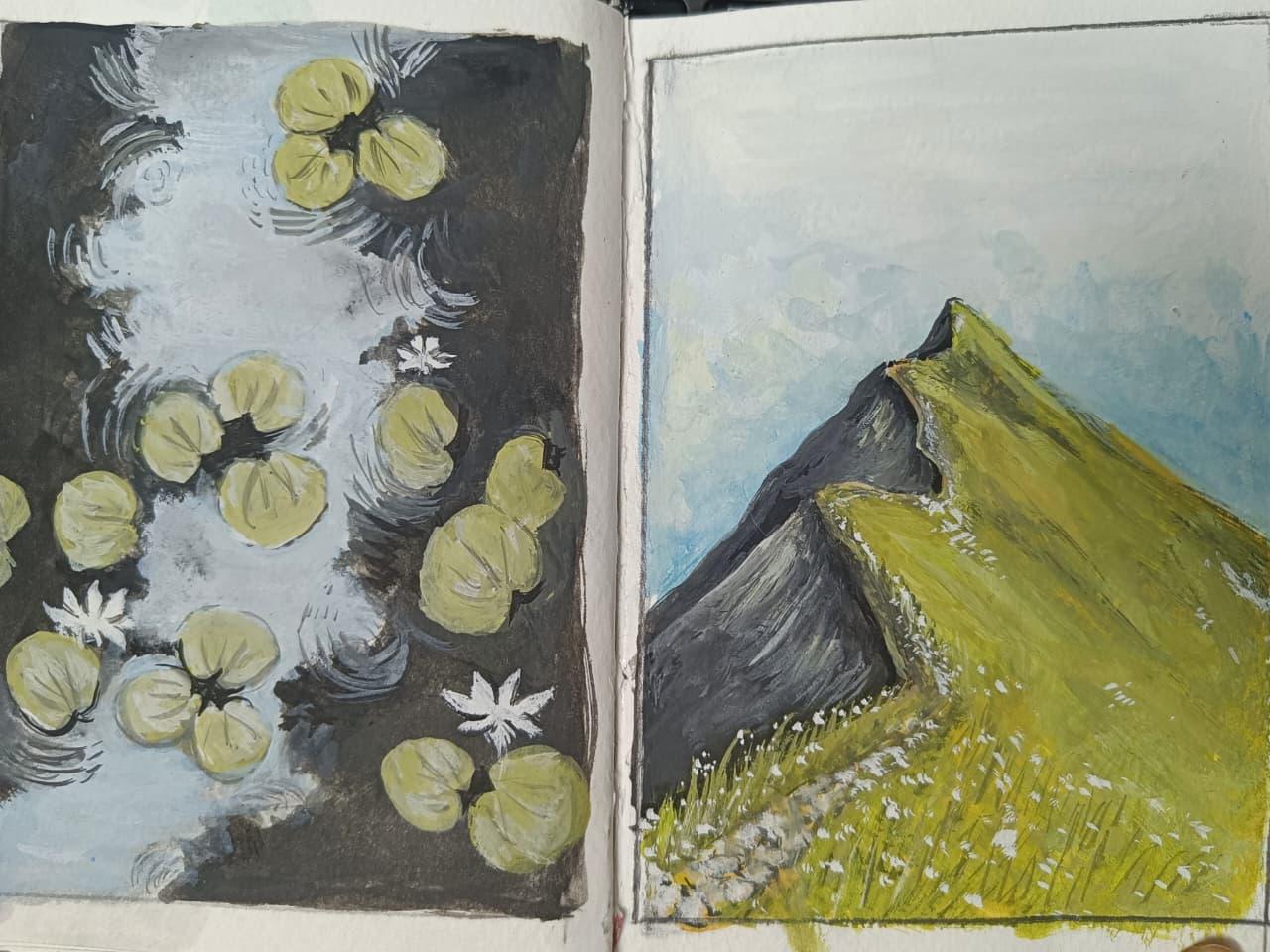 Gouache Sketchbook Series - image 1 - student project