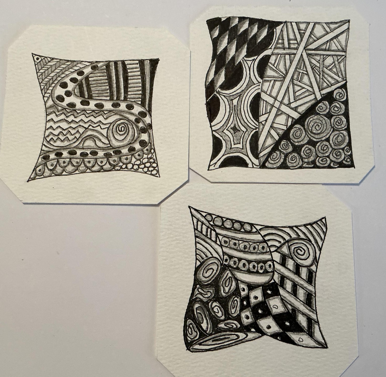 Learning Zentangles - image 1 - student project