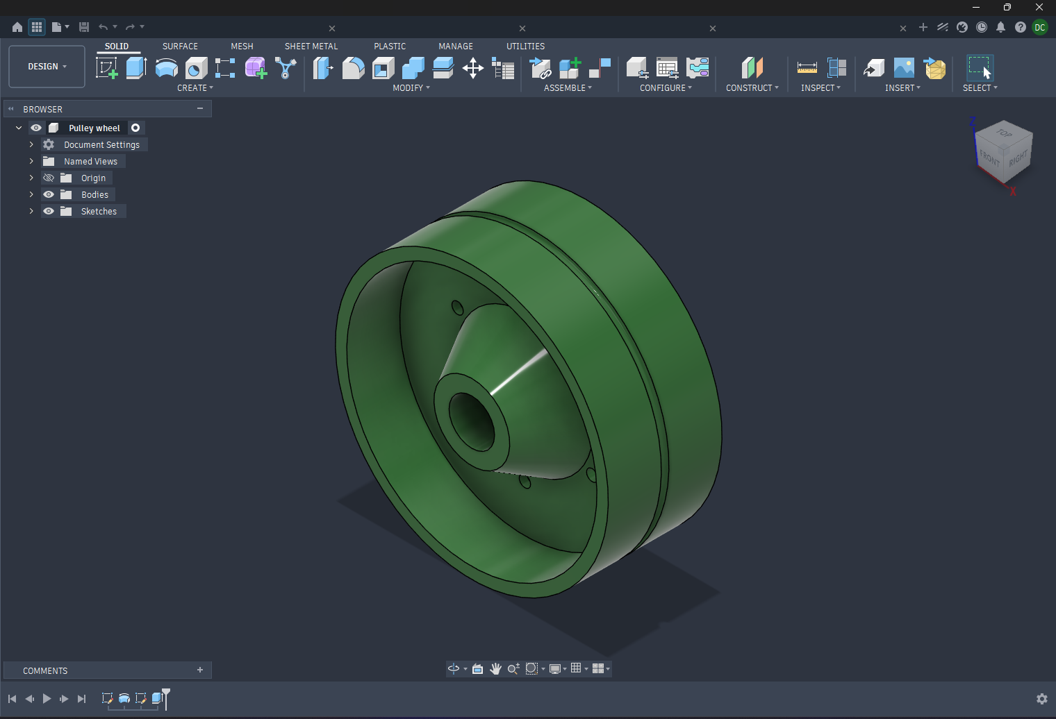 Pulley Assembly - image 4 - student project