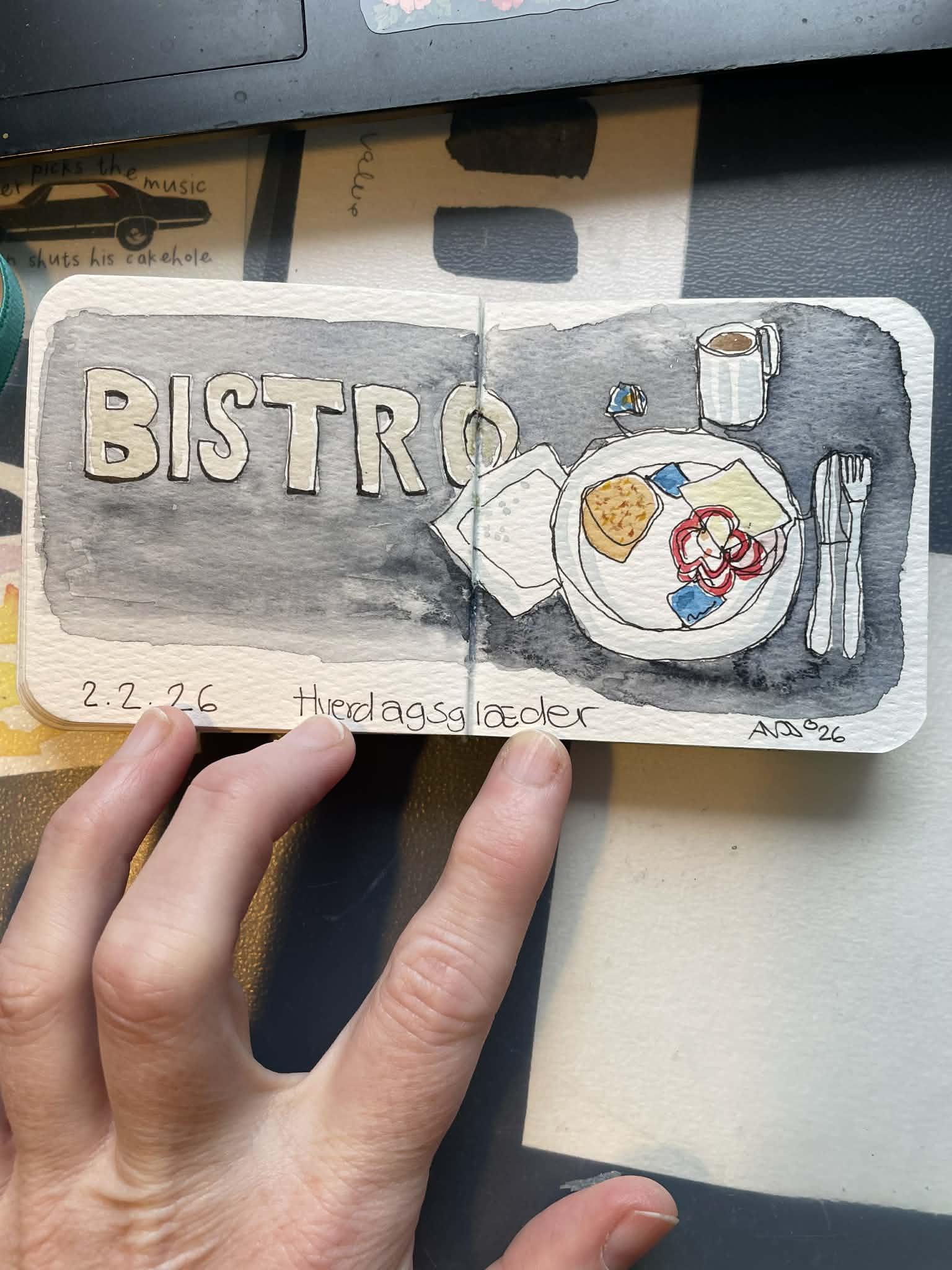 My no effort sketch journal - image 3 - student project