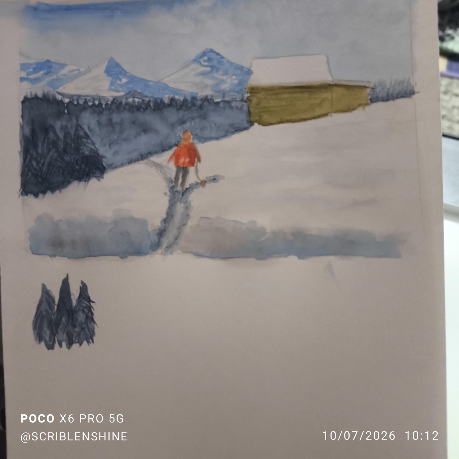 Snow mountain - image 2 - student project