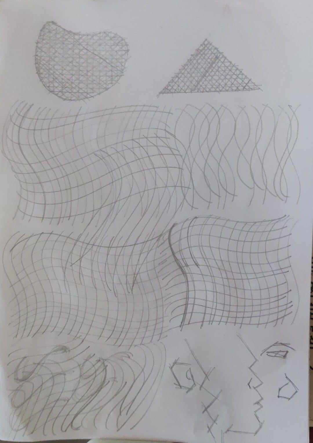 Line, Ghosting, Curves, Circles, xHatching, Portraits. - image 5 - student project