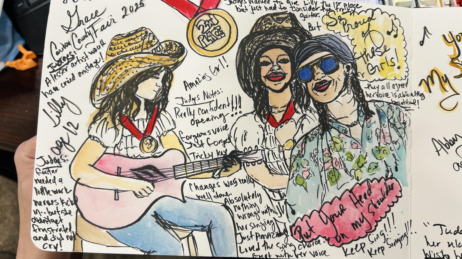 Love Watercolor Journaling. . . . I'll never journal the old way again. - image 4 - student project