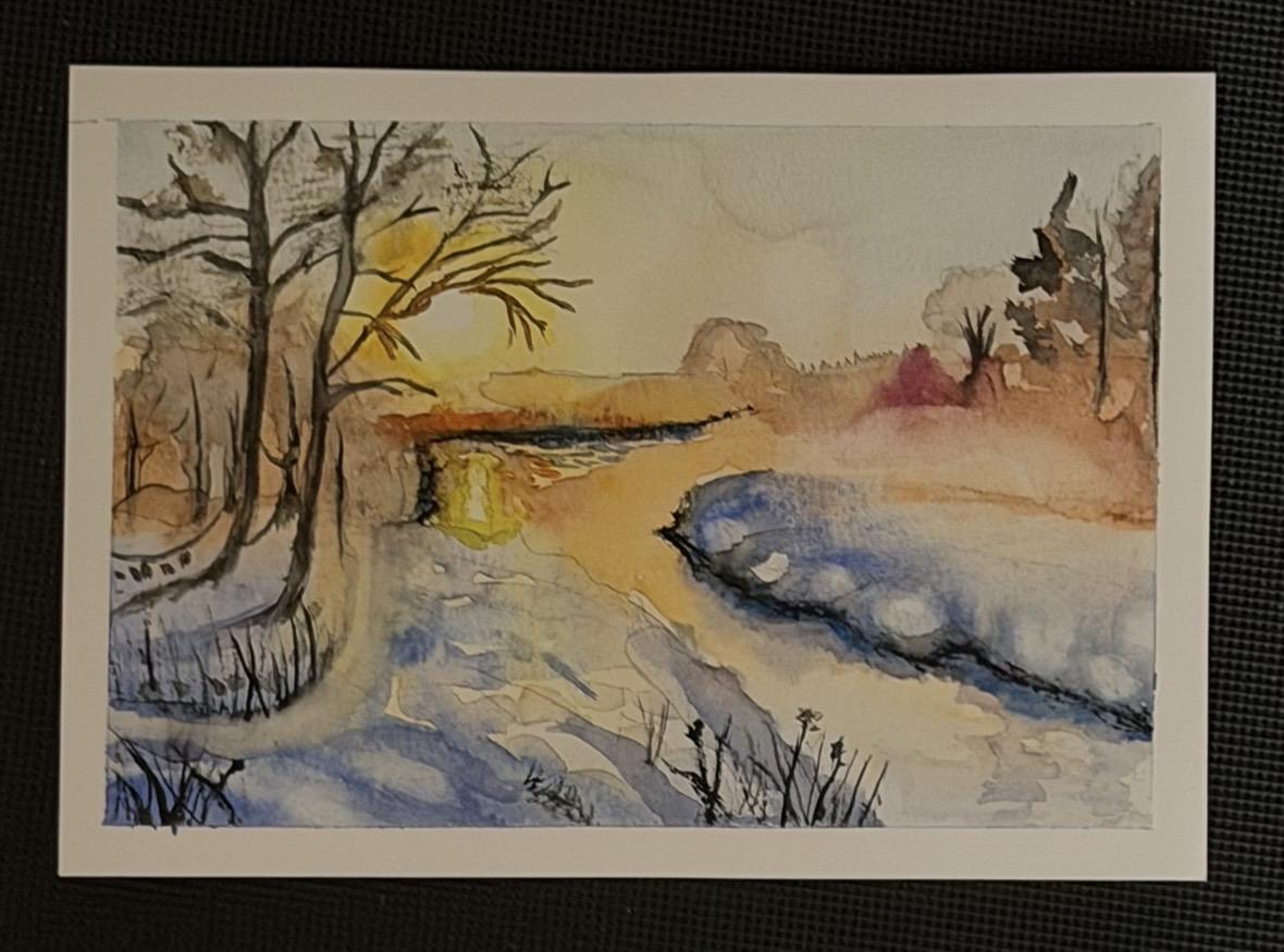 Beautiful sunset - image 1 - student project