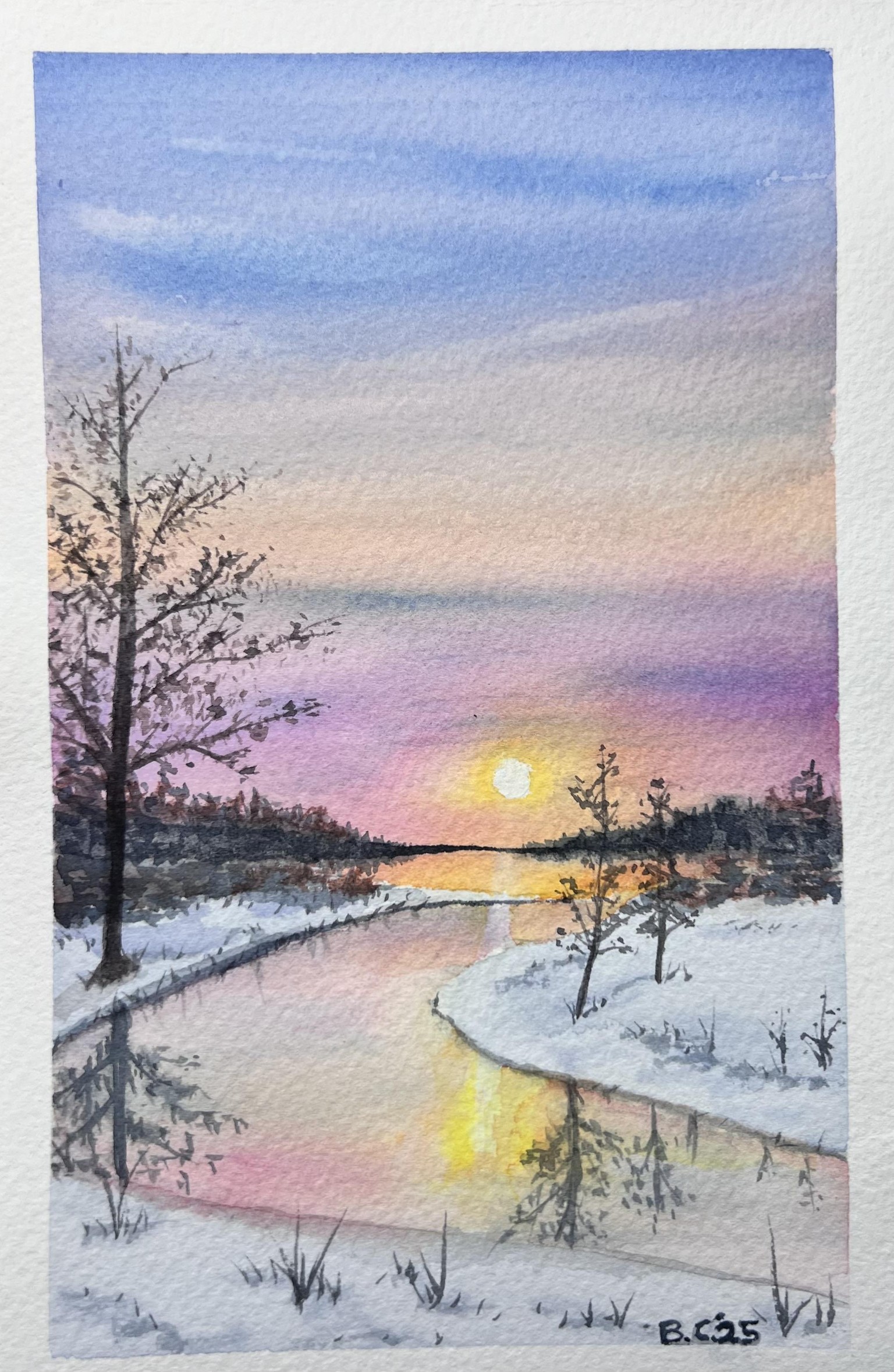 7 Days of Watercolor Landscapes - image 2 - student project