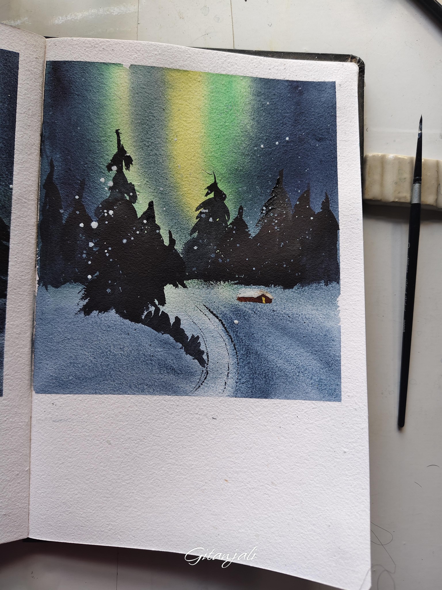 Northern lights - image 4 - student project