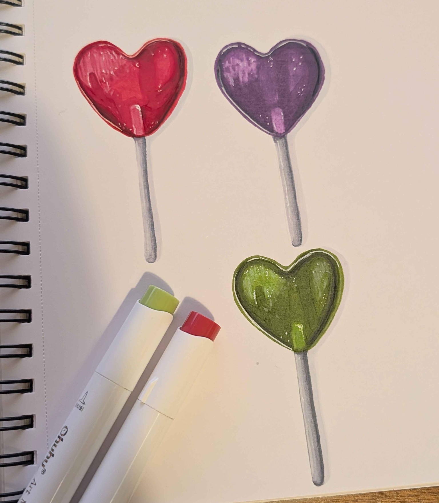 Heart Lollipop - image 1 - student project