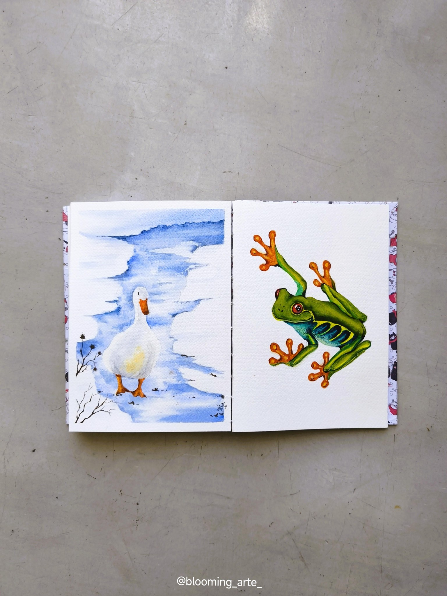 Watercolor winter - image 4 - student project