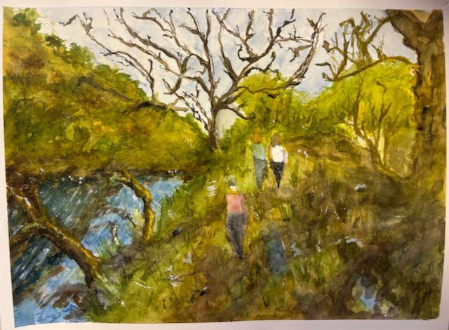 Forest Path - image 1 - student project