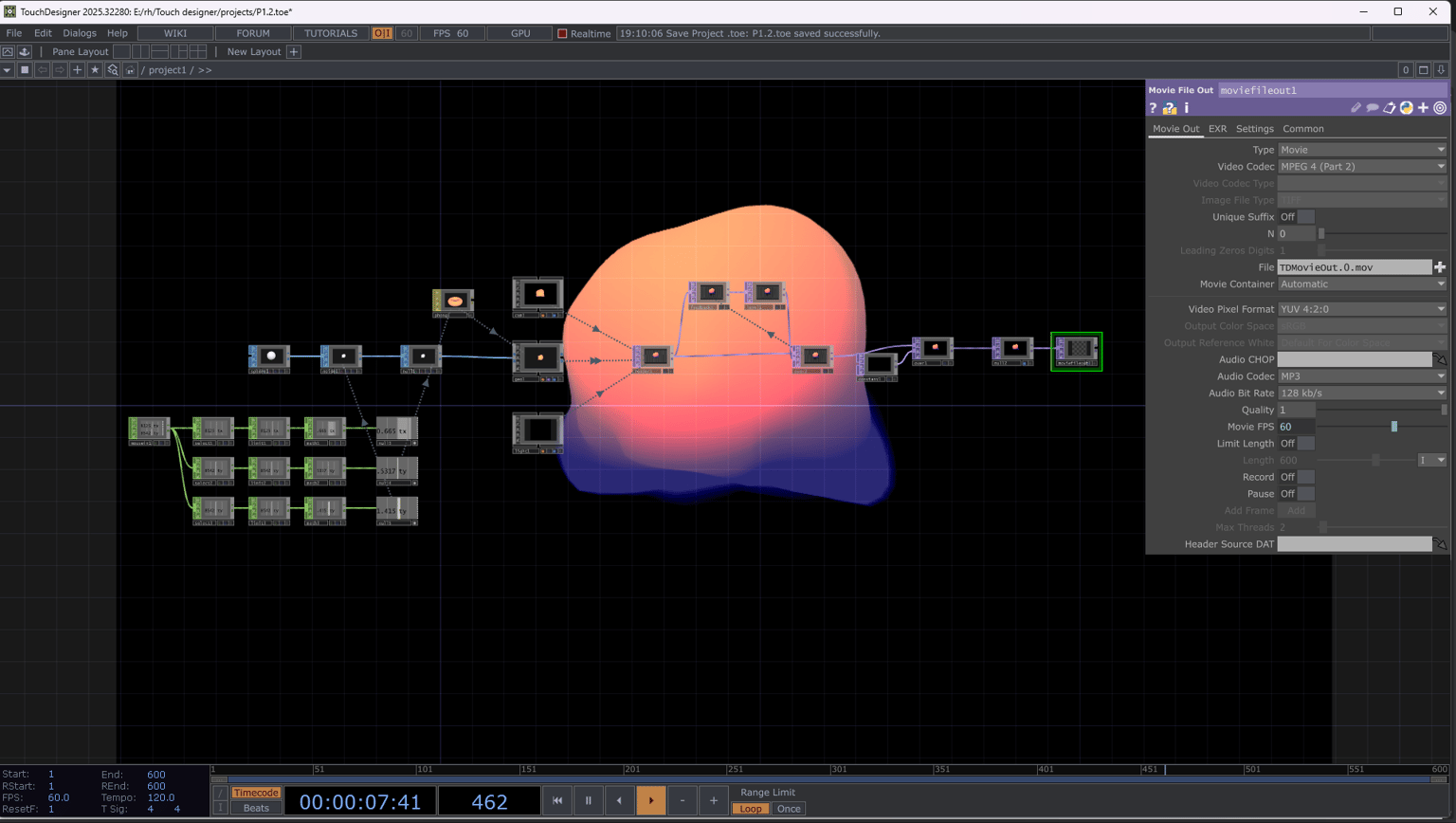 Touch designer Beginner video - image 1 - student project