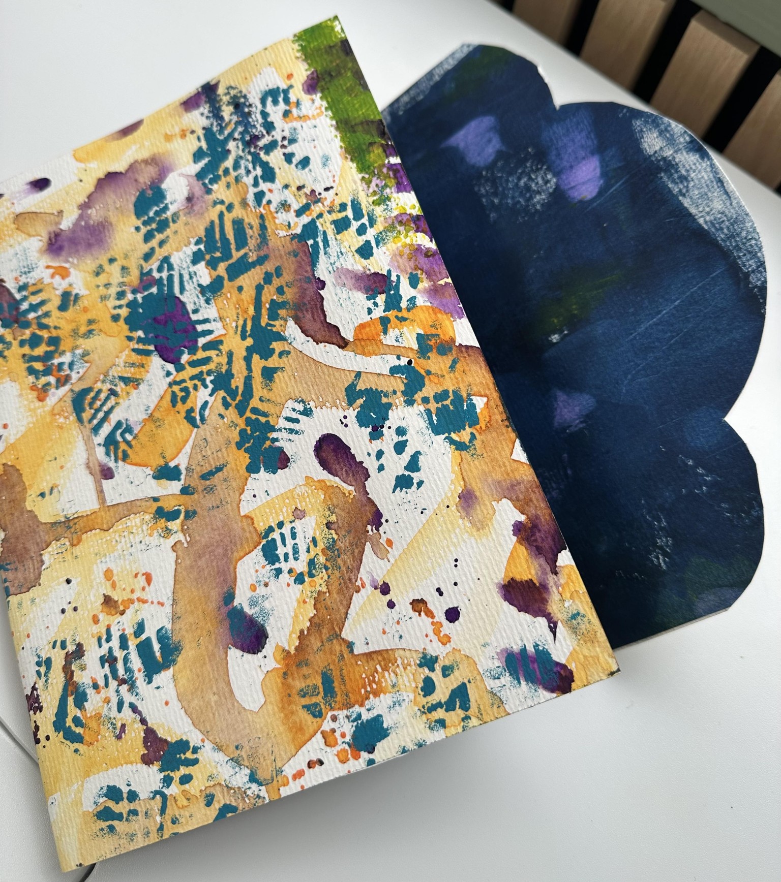 Mixed media journal cover - image 4 - student project