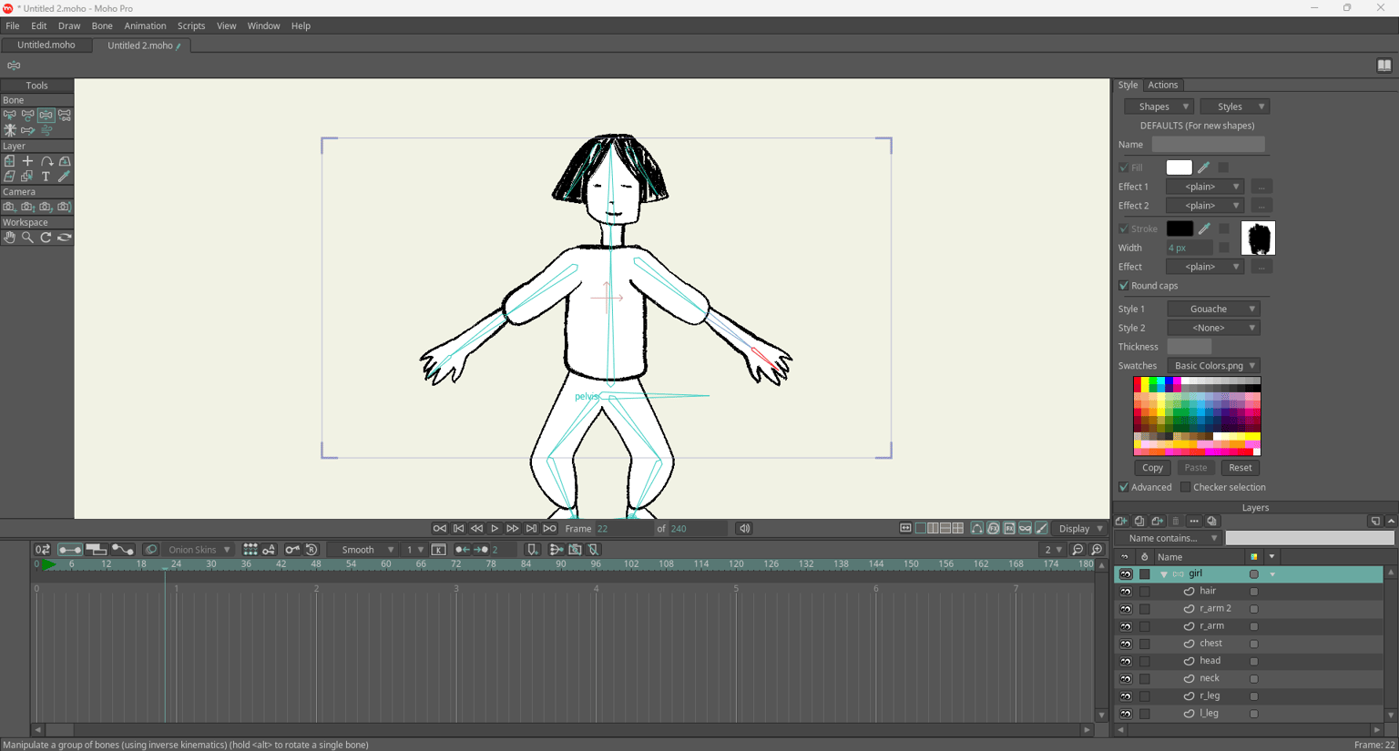My quick rig in moho - image 1 - student project