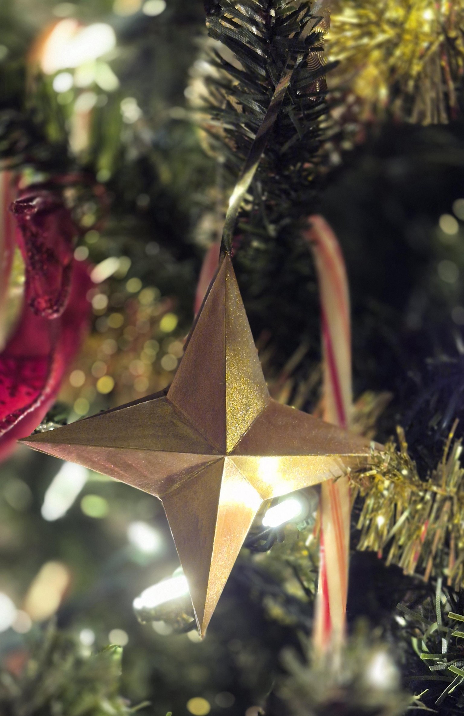 Create Geometric Star Paper Ornaments for Festive, Party & Home Decor - image 1 - student project