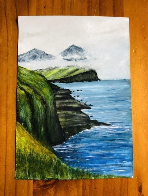 Ocean View from the Cliff - image 1 - student project