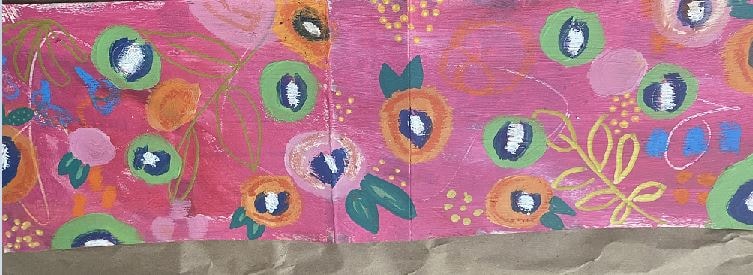 Simple DIY Painted Sketch Book - image 1 - student project