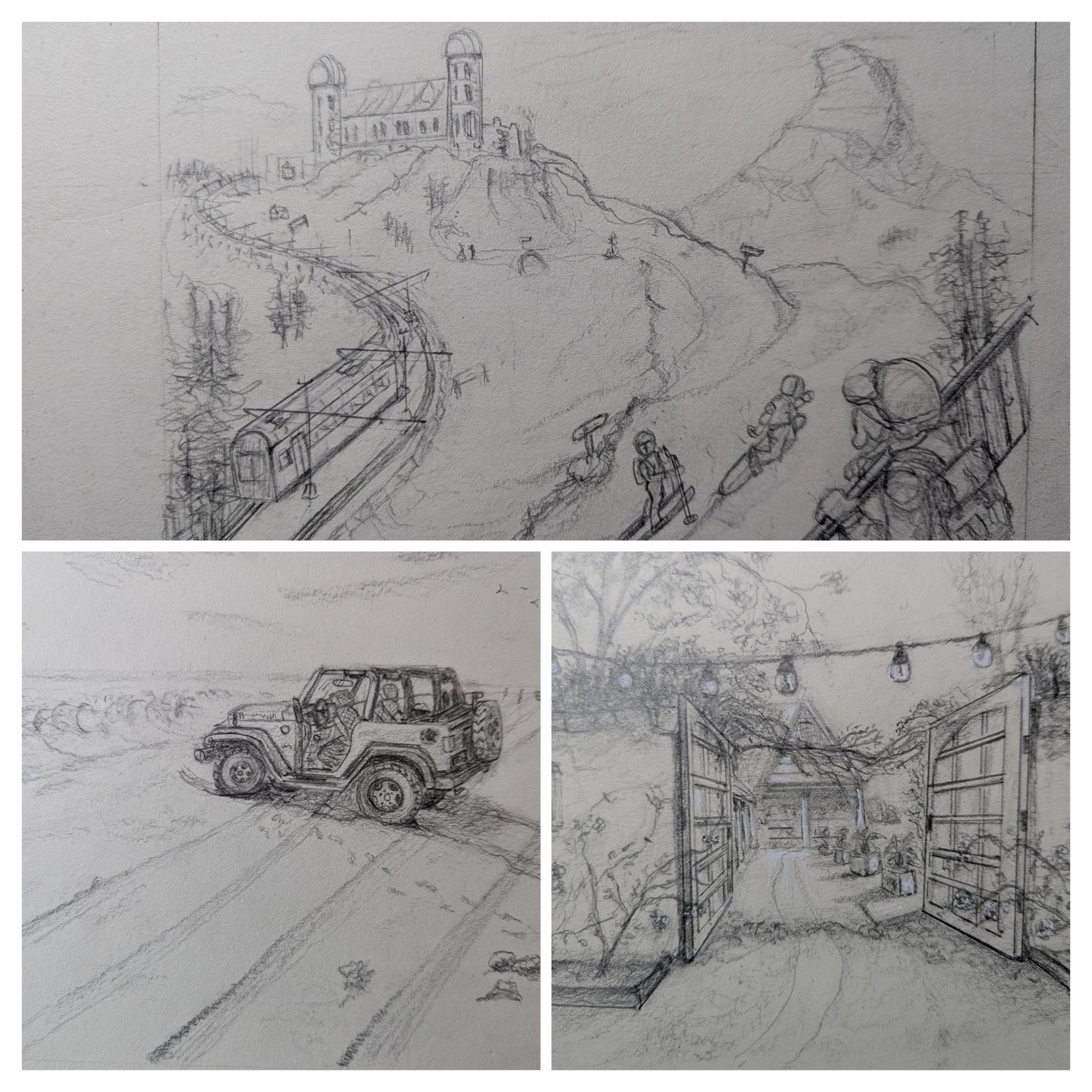 3- 2- 1- Point Perspective Drawing - image 1 - student project