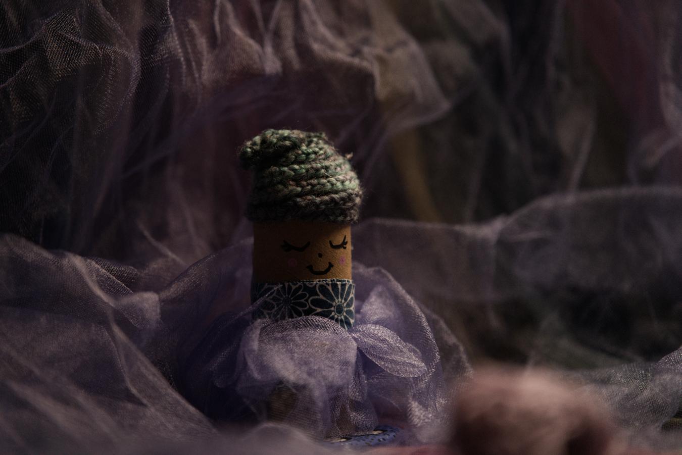 Black fabric + tule backdrop - image 1 - student project