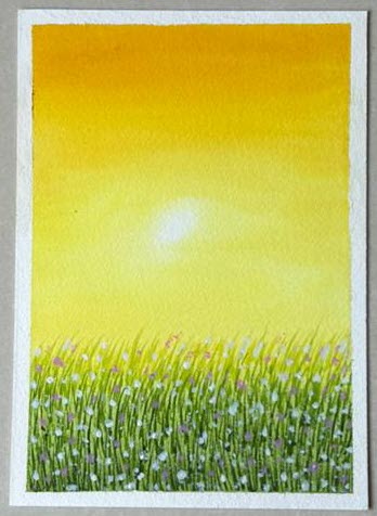 7 watercolor skies - image 3 - student project