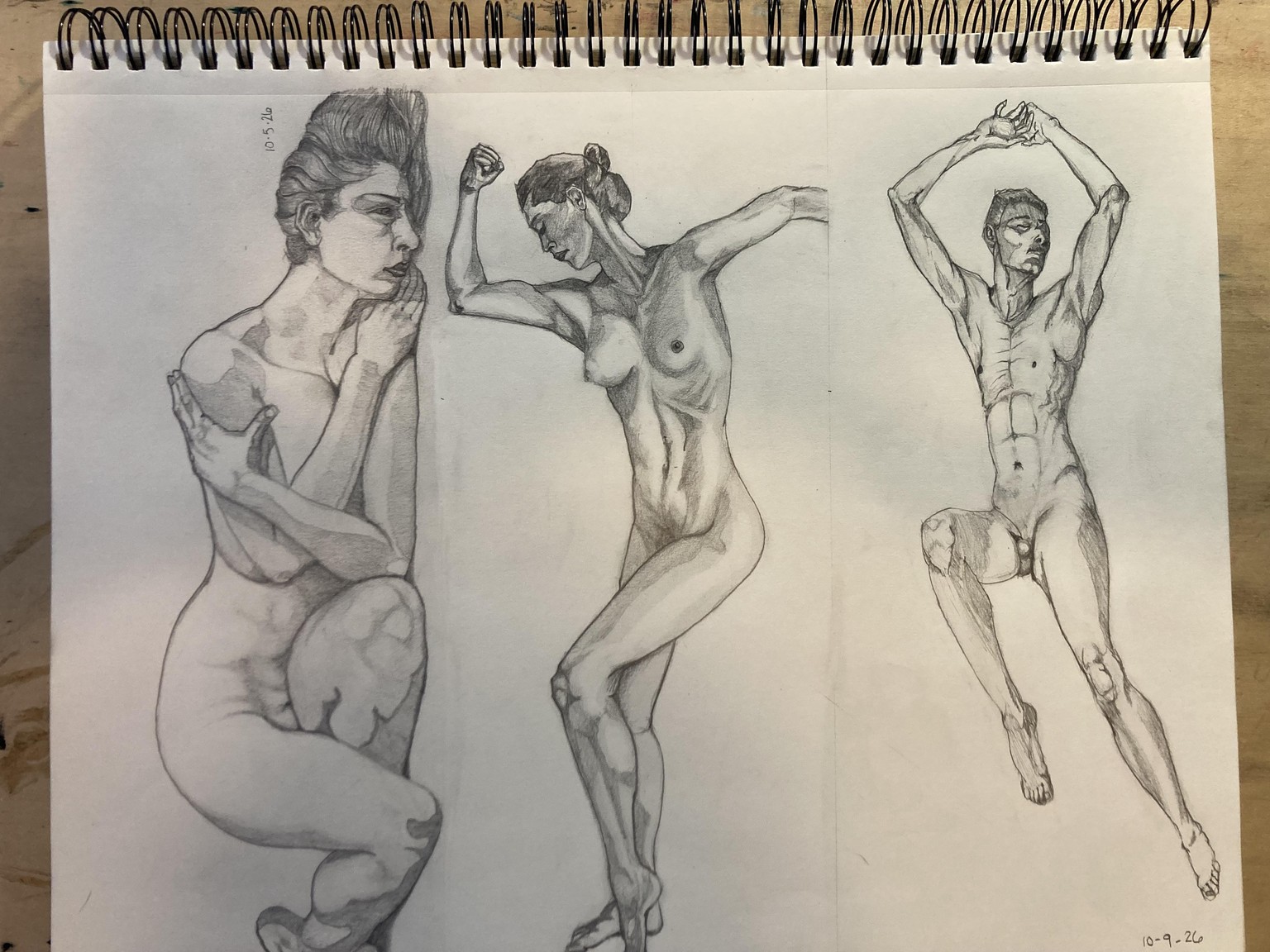 Volumetric Figure Drawing - image 1 - student project