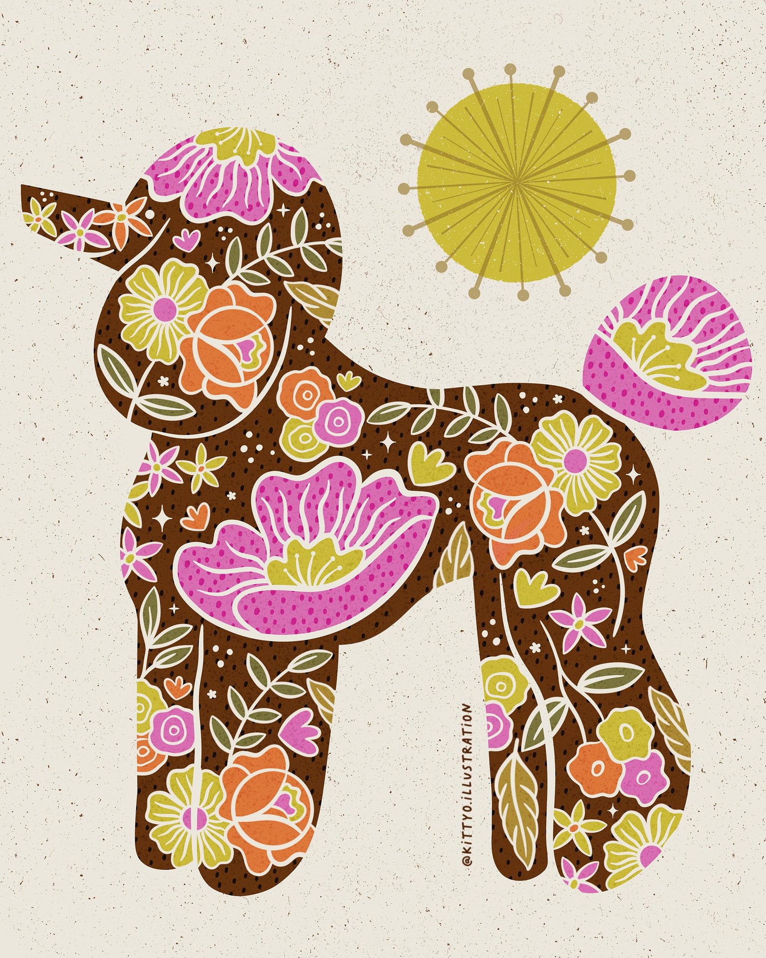 Whimsical Poodles - image 1 - student project