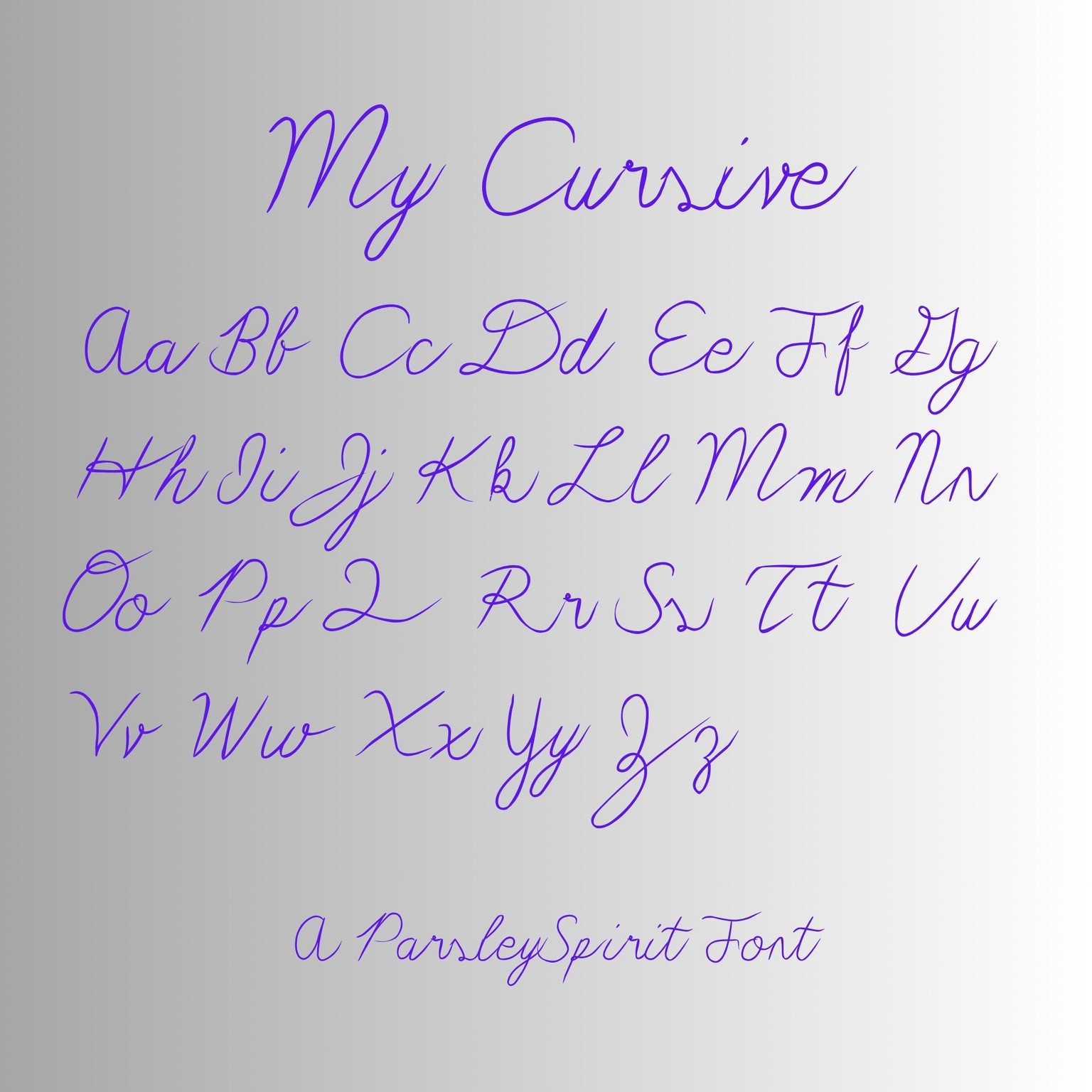 My Fonts - image 2 - student project