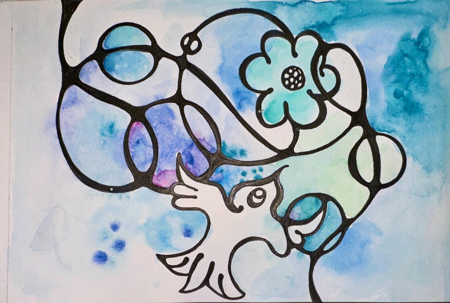 Neurographic Birdie - image 1 - student project