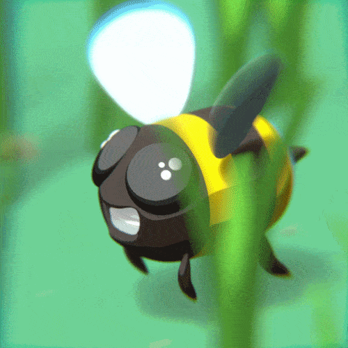 Bee animation - image 1 - student project