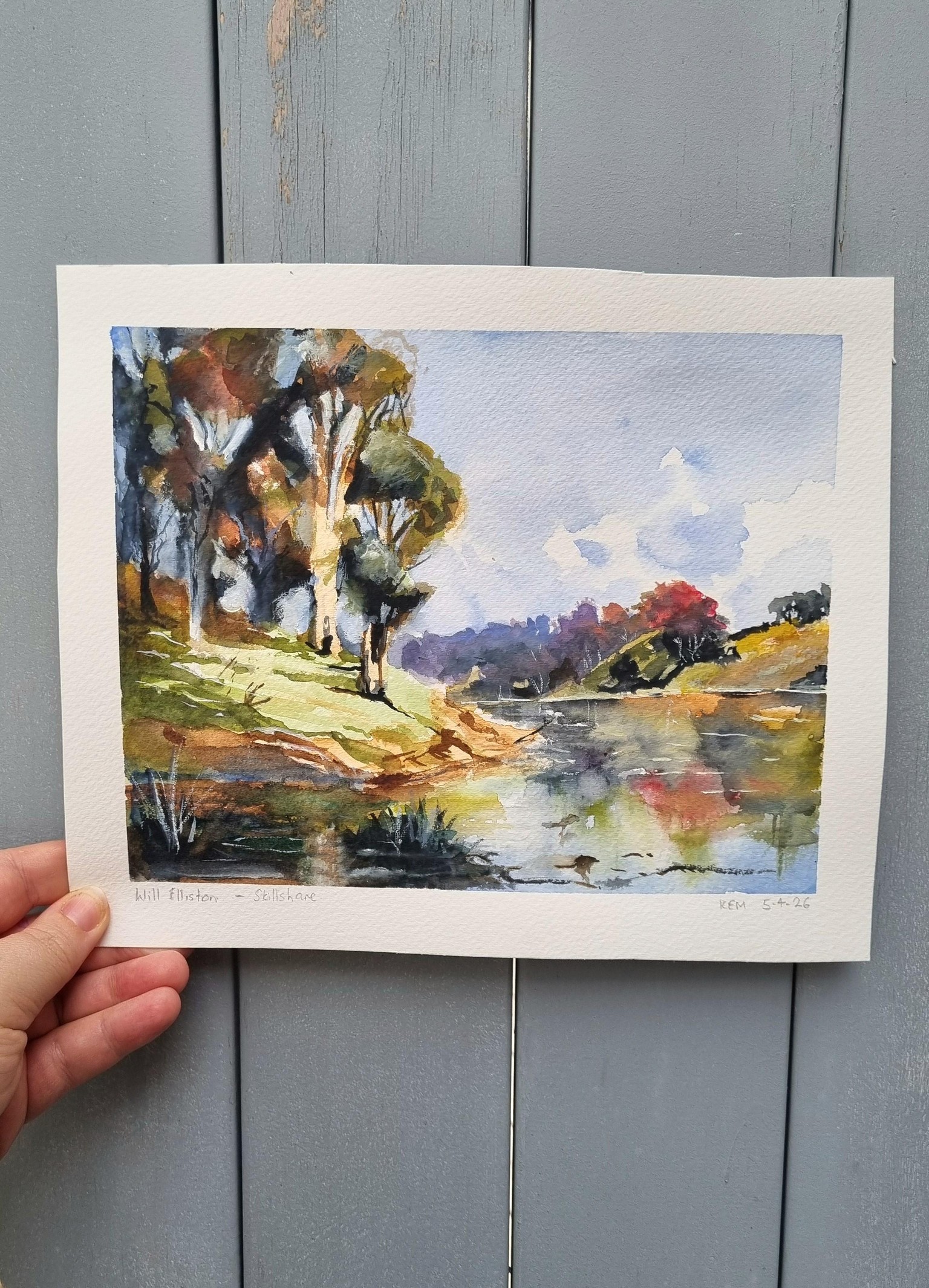 Country Landscape (via the struggle bus) - image 2 - student project