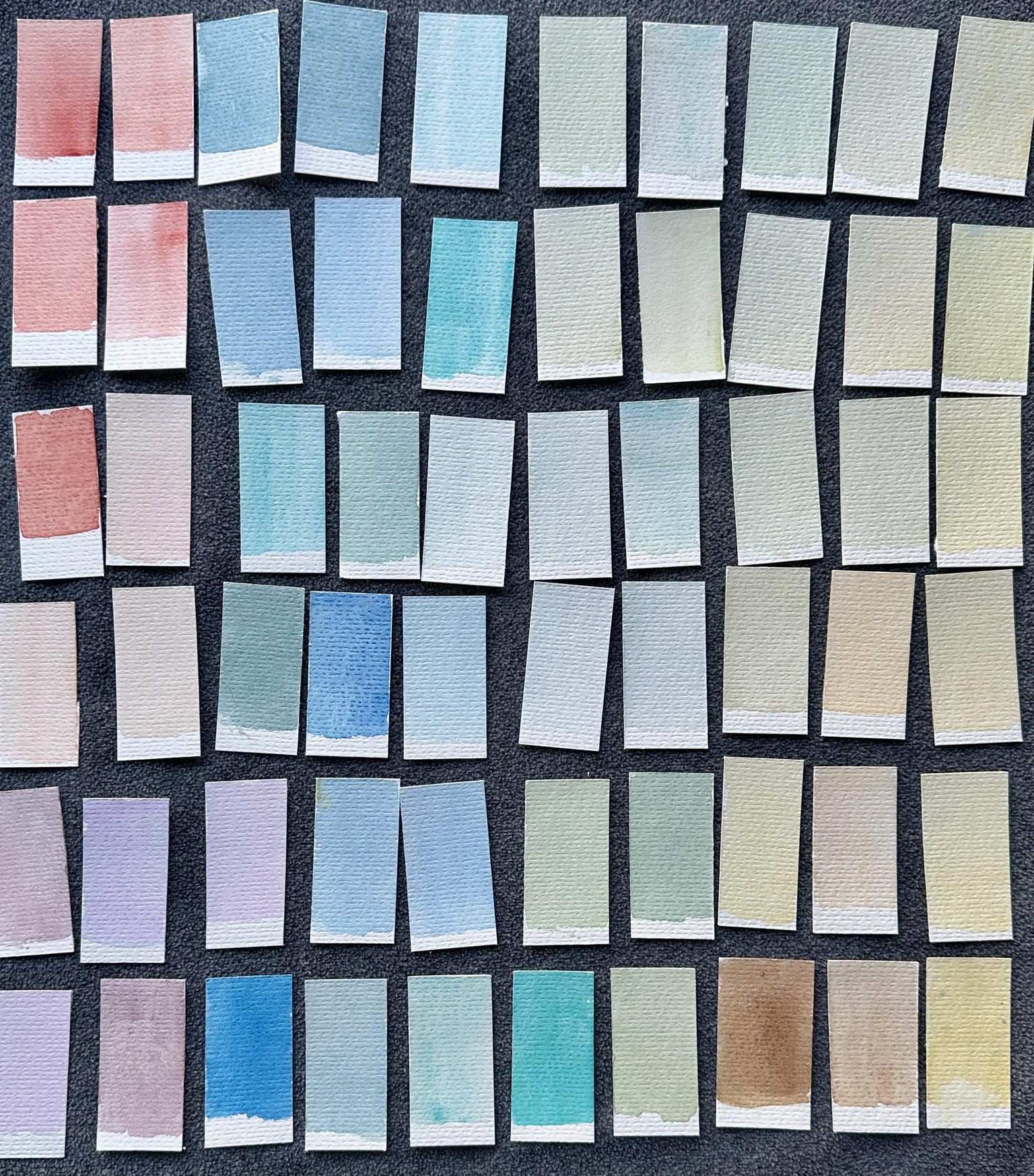 Muted rainbow of colors - image 1 - student project