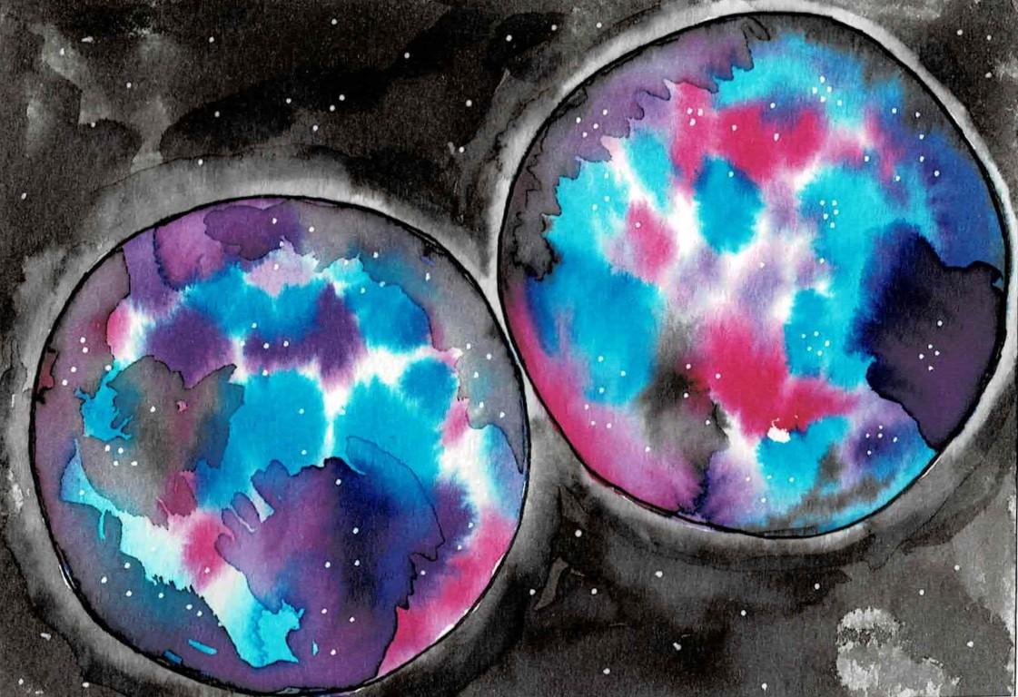 Liquid Watercolor vibes - image 1 - student project