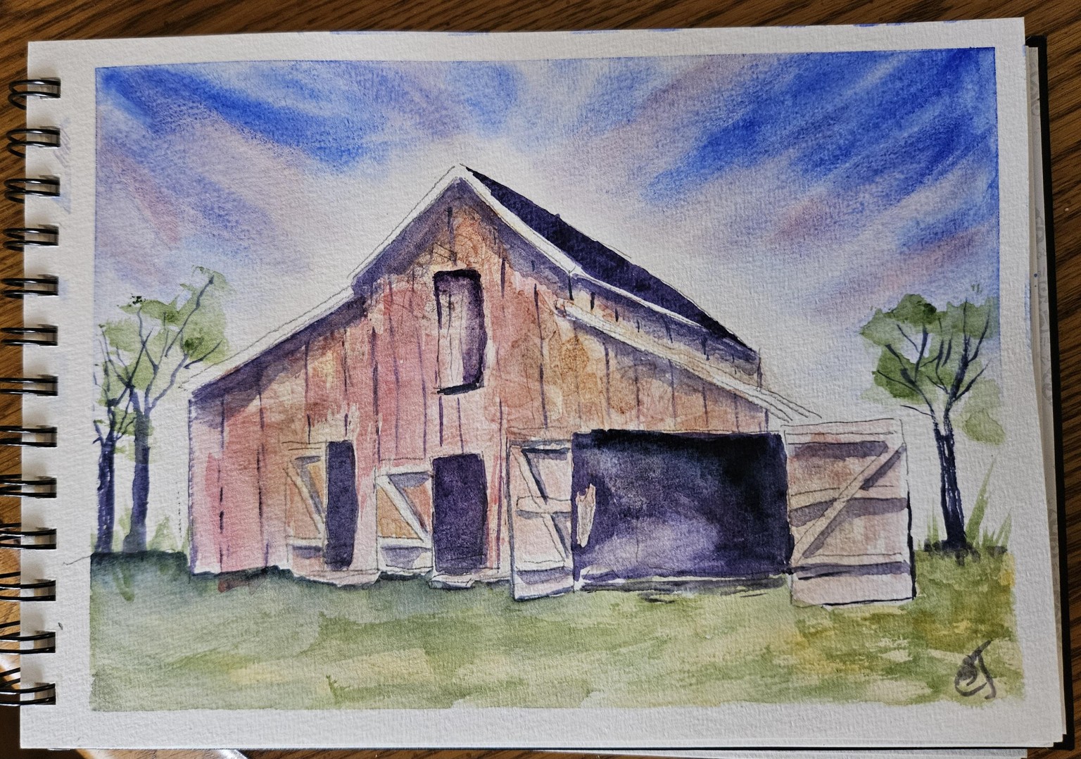 Wooden barn - image 1 - student project
