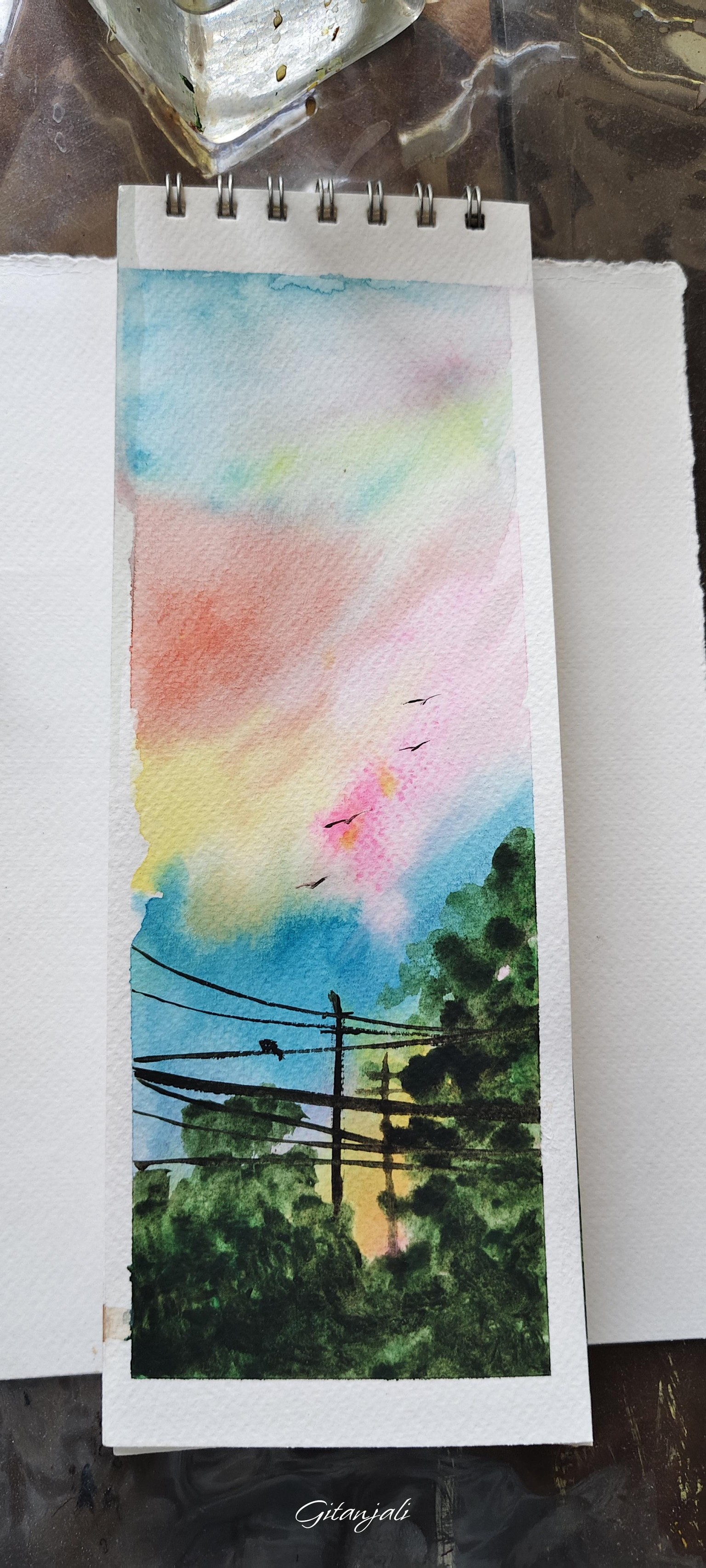 Dreamy landscape - image 1 - student project