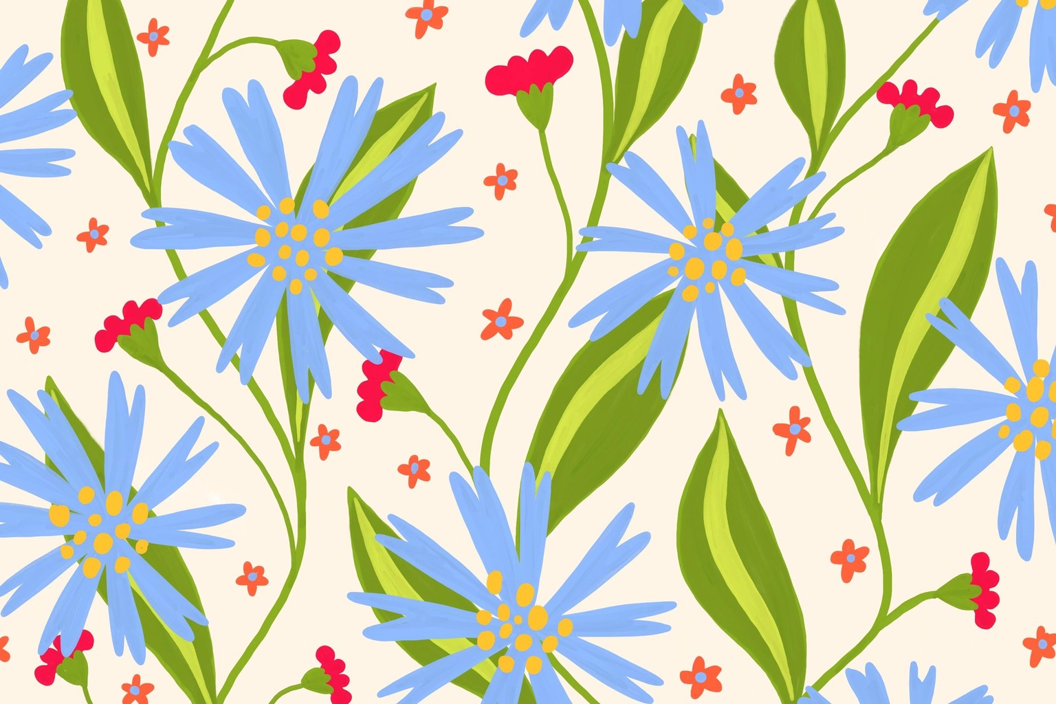 14 Acrylic Marker Florals - image 7 - student project