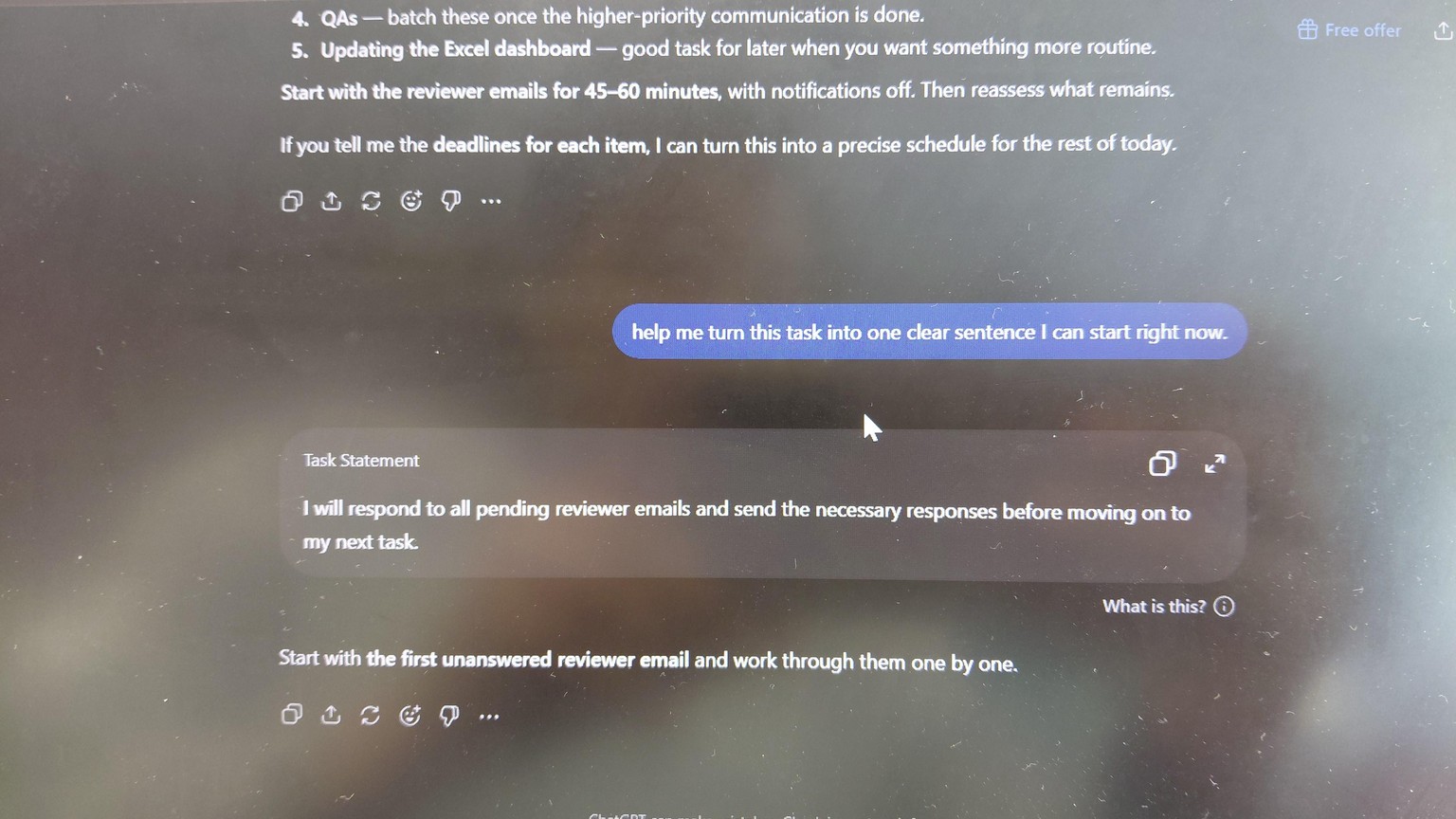 Use AI to plan task faster - image 2 - student project