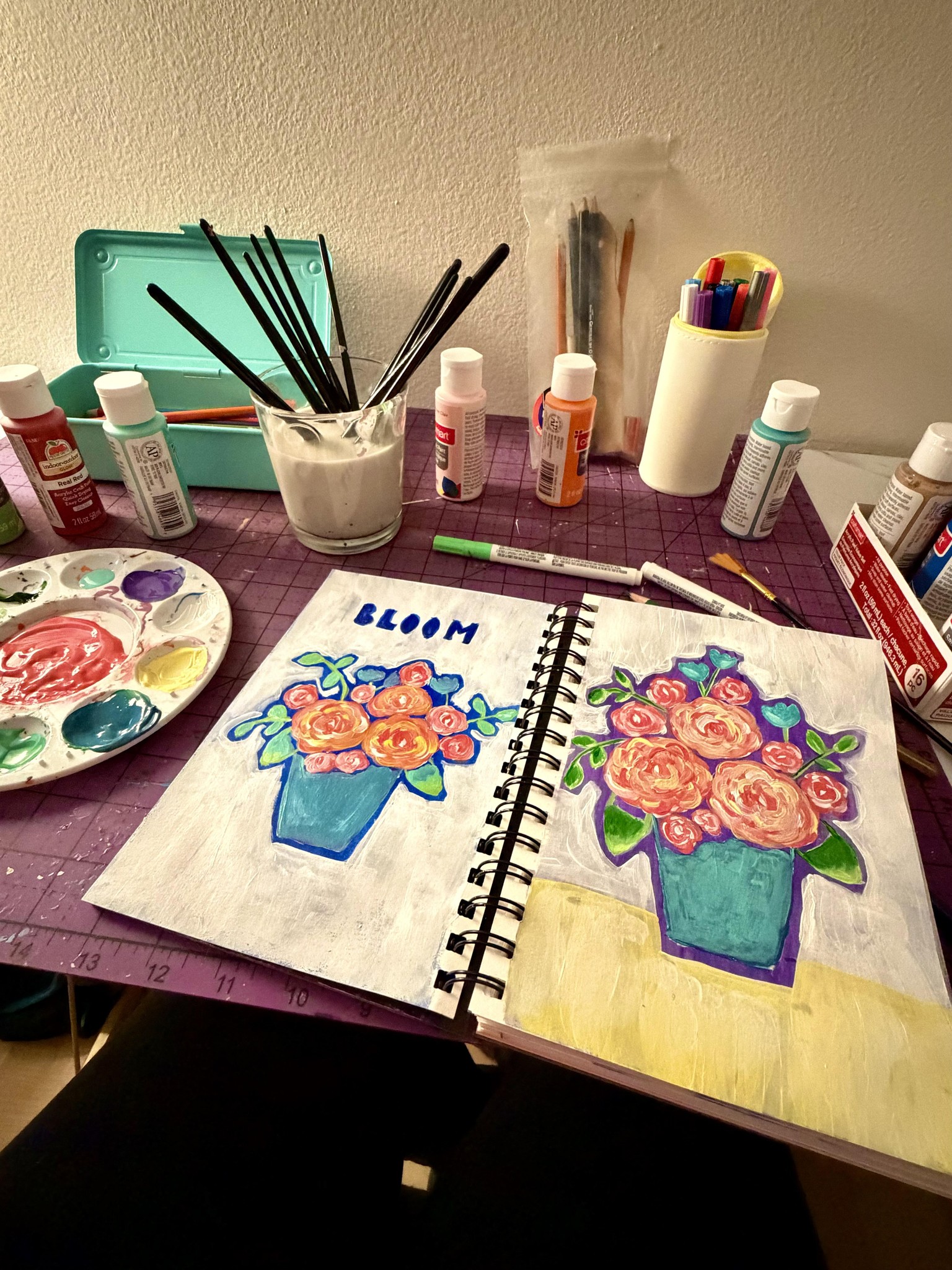 Floral Bouquet - two attempts - image 1 - student project