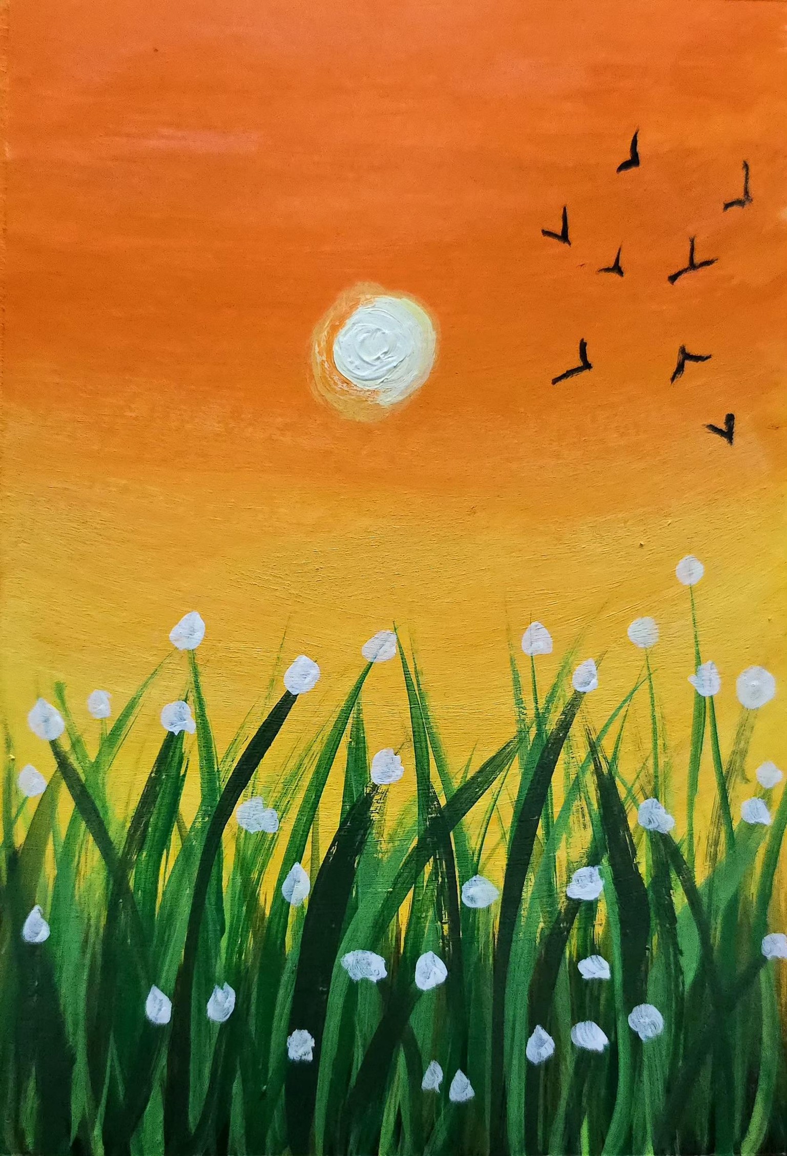 Acrylic landscapes - image 2 - student project