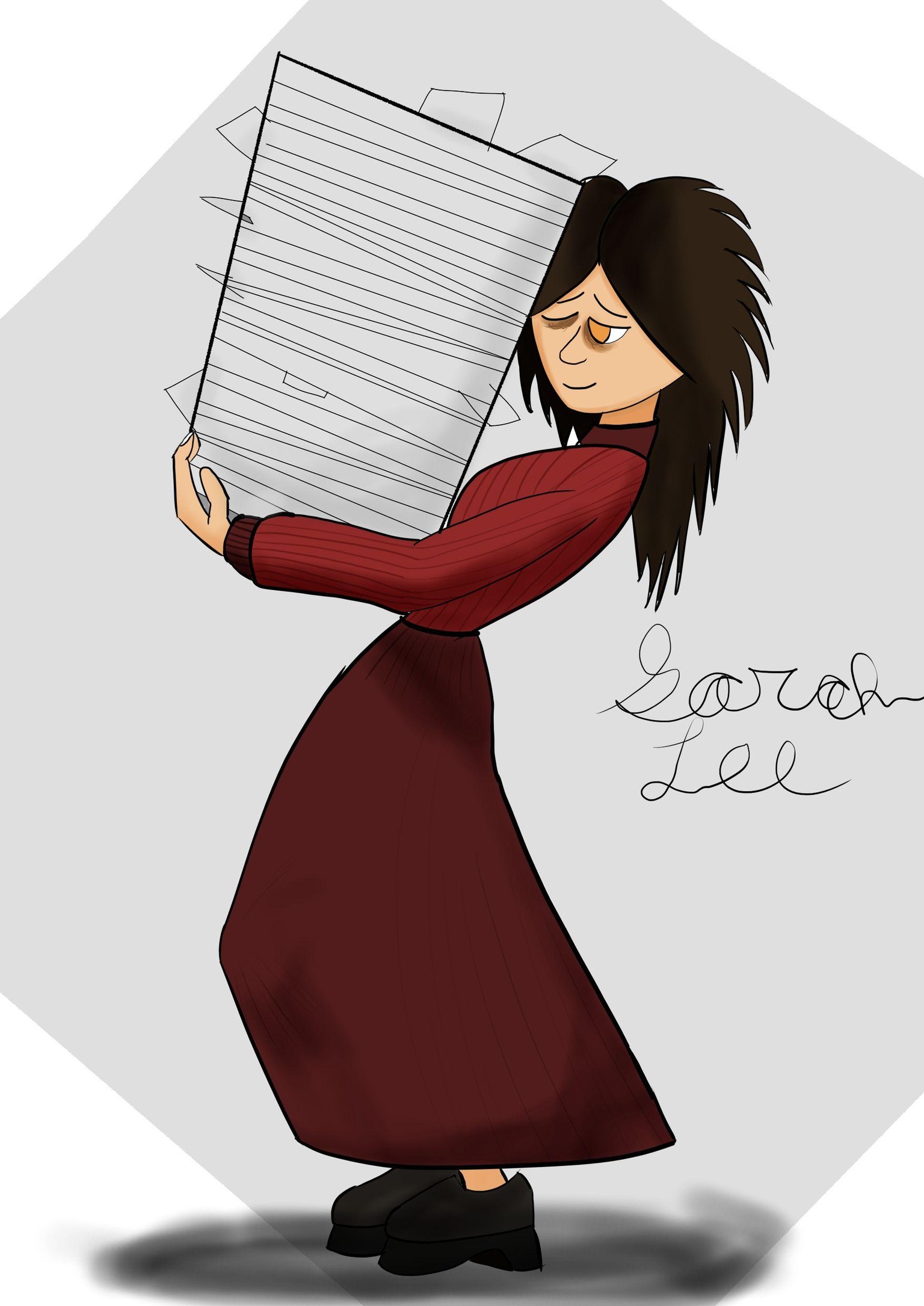 Graphic Novel Pitch: Letter Of Approval - image 1 - student project