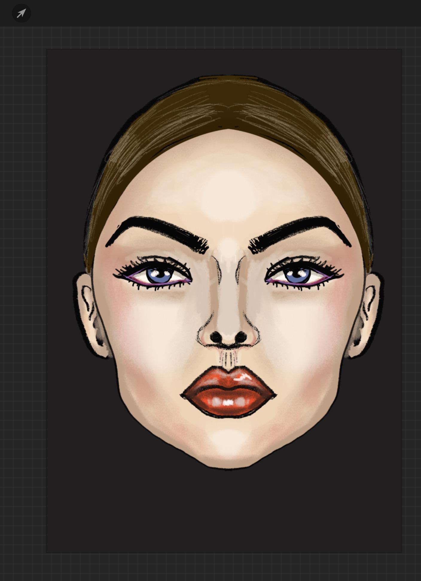 Fashion make up - image 2 - student project