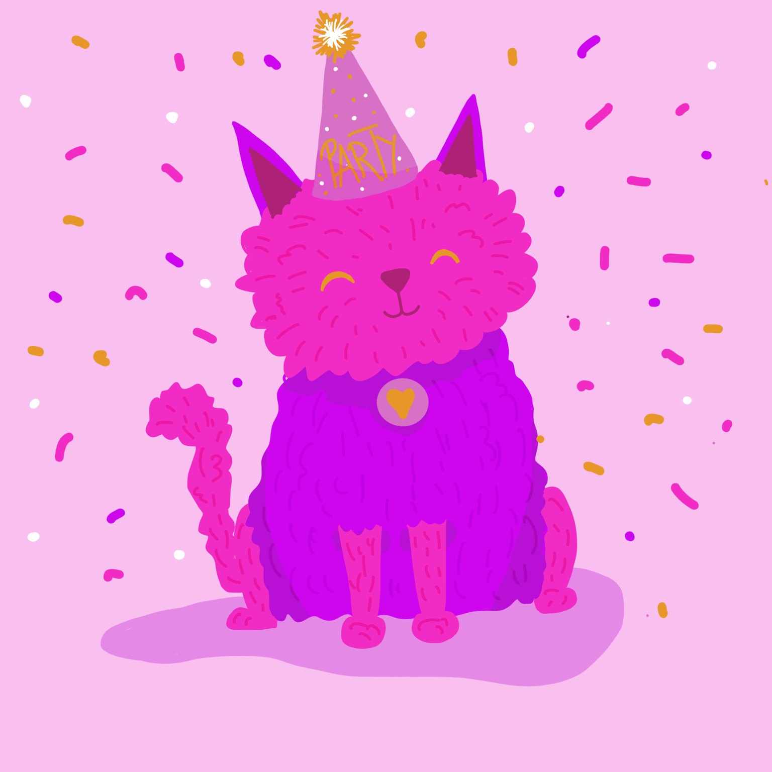Pinky Cat - image 1 - student project