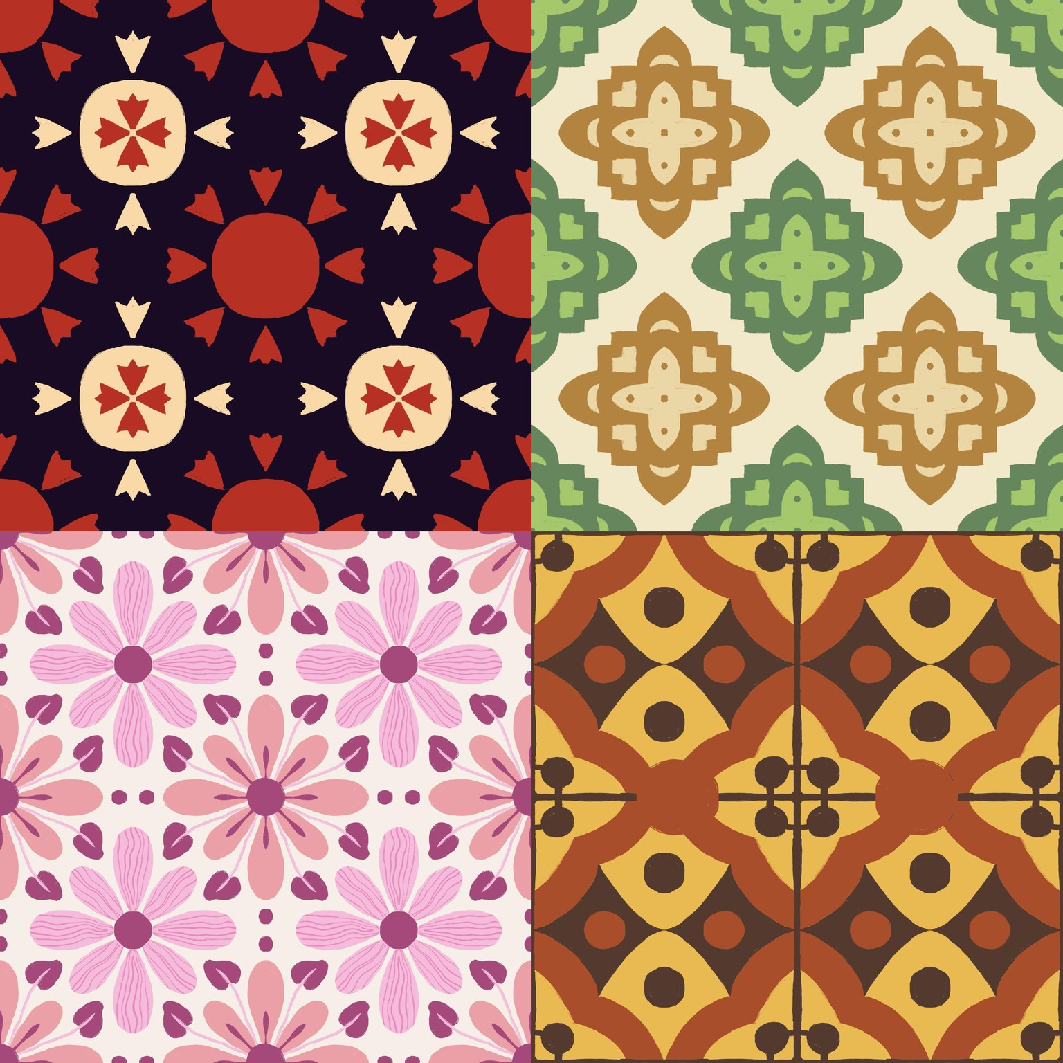 My collection of symmetrical patterns. - image 1 - student project
