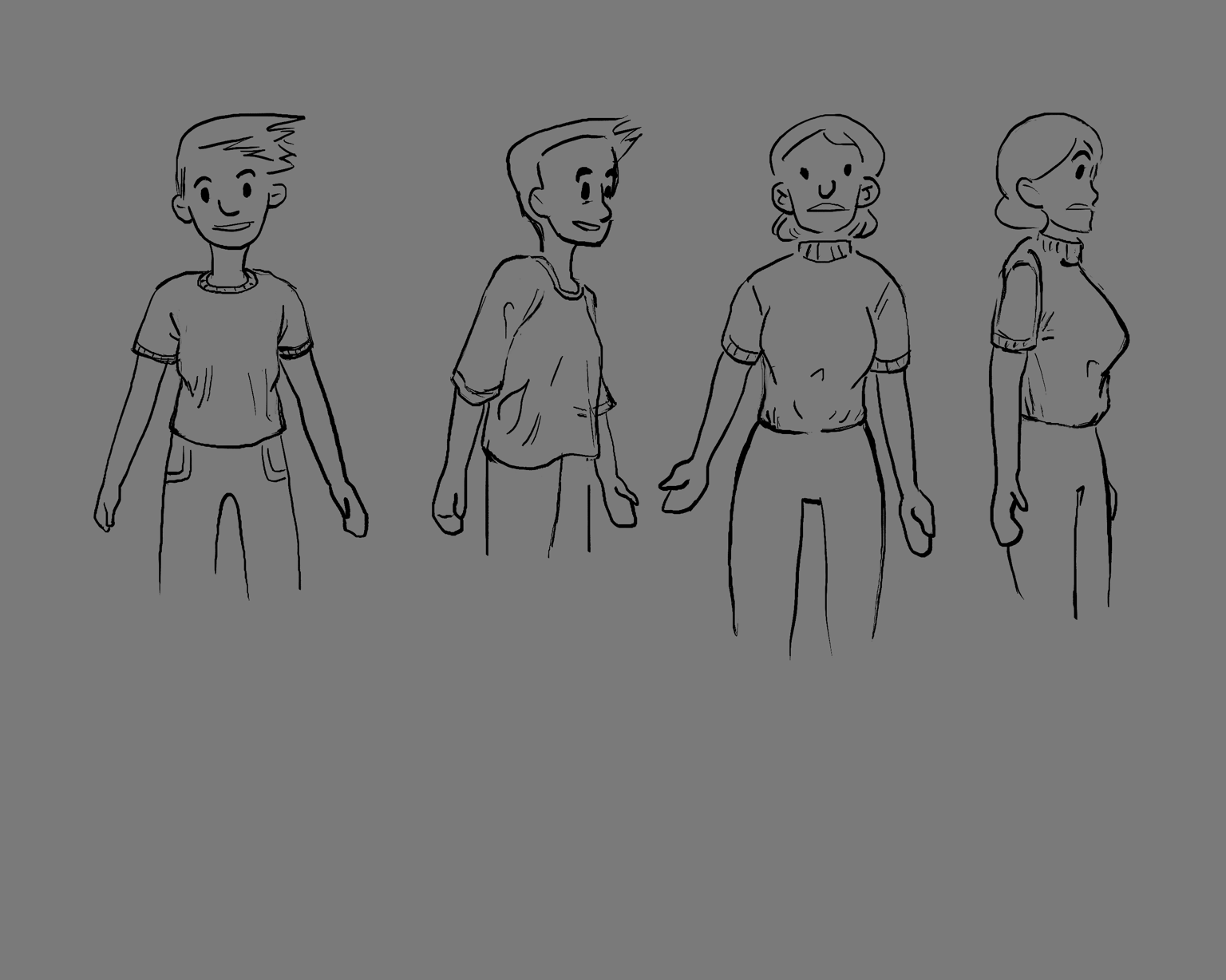 Character and Clothing - Final Characters + “homework” - image 2 - student project