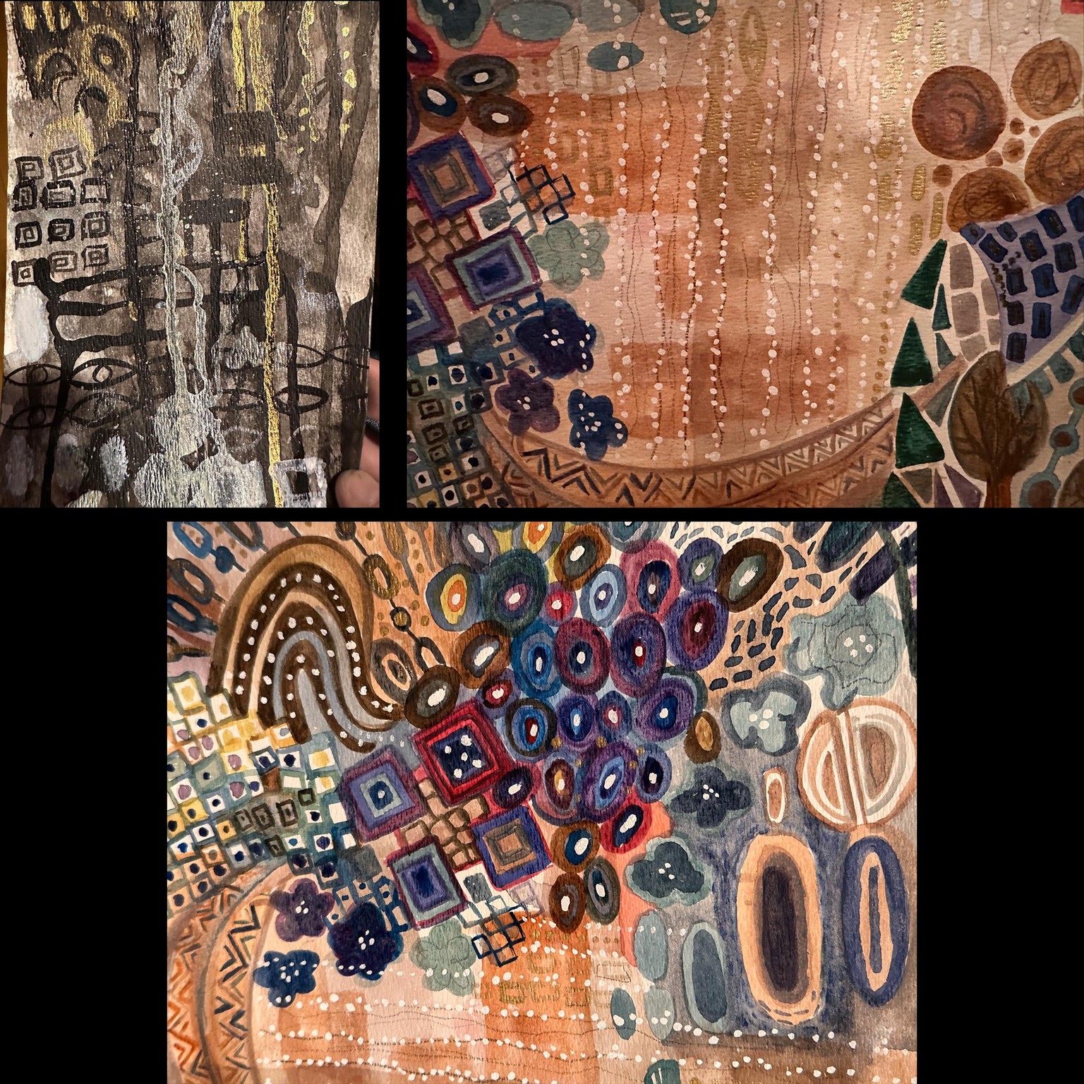 Mermaid, Klimt-Style - image 3 - student project