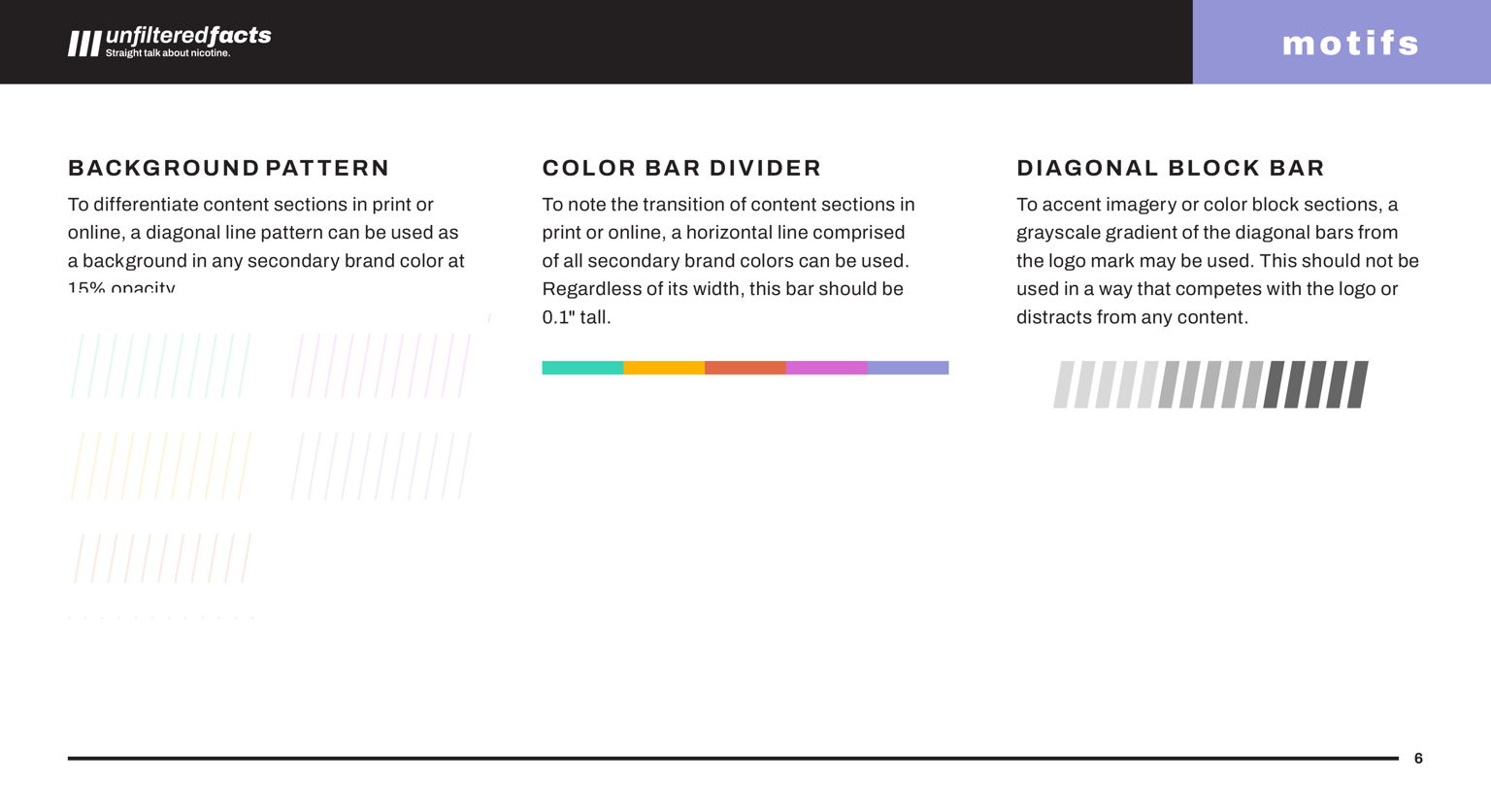 Unfiltered Facts Brand Guidelines - image 6 - student project