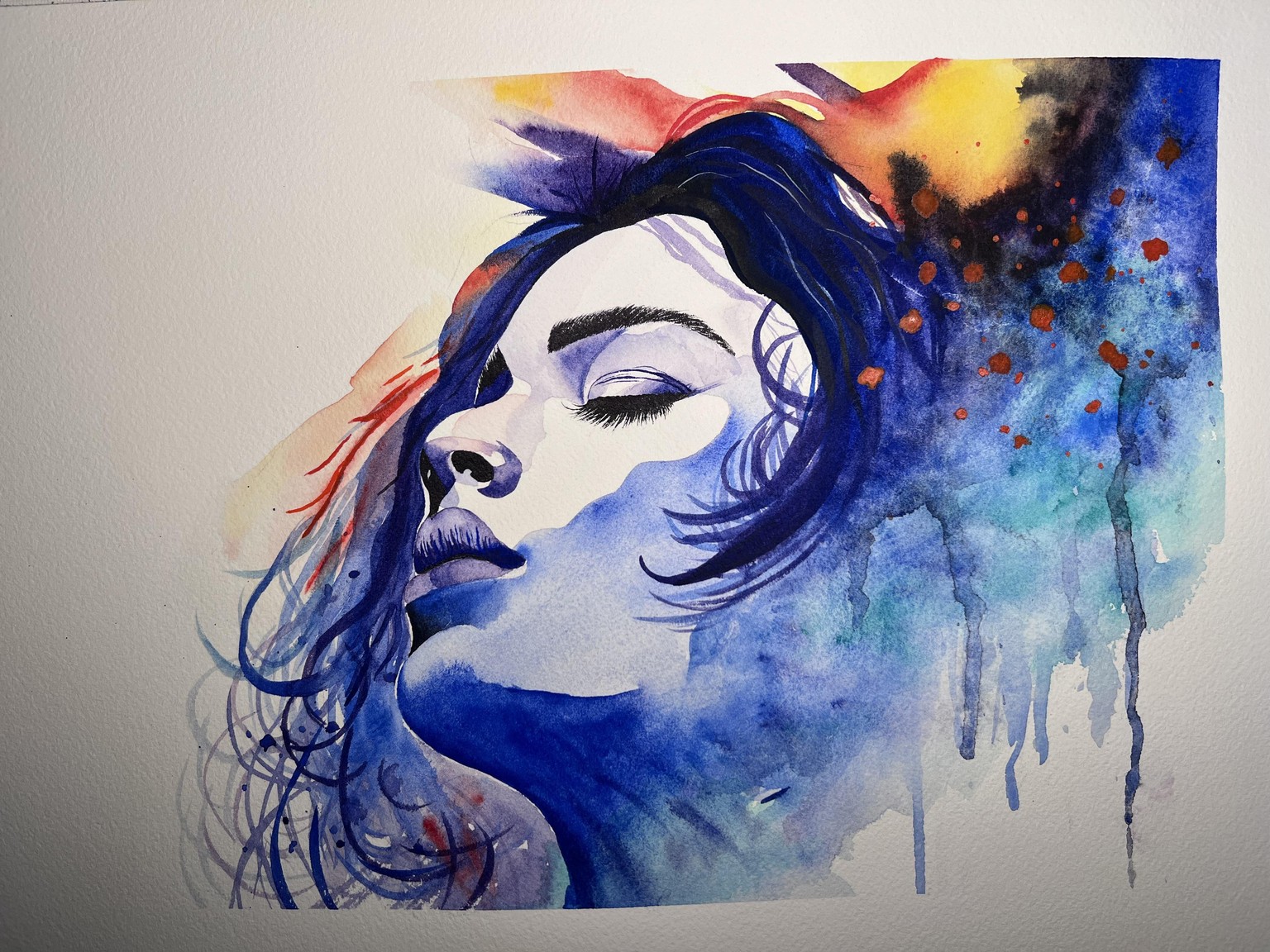 Colorful portraits - image 1 - student project