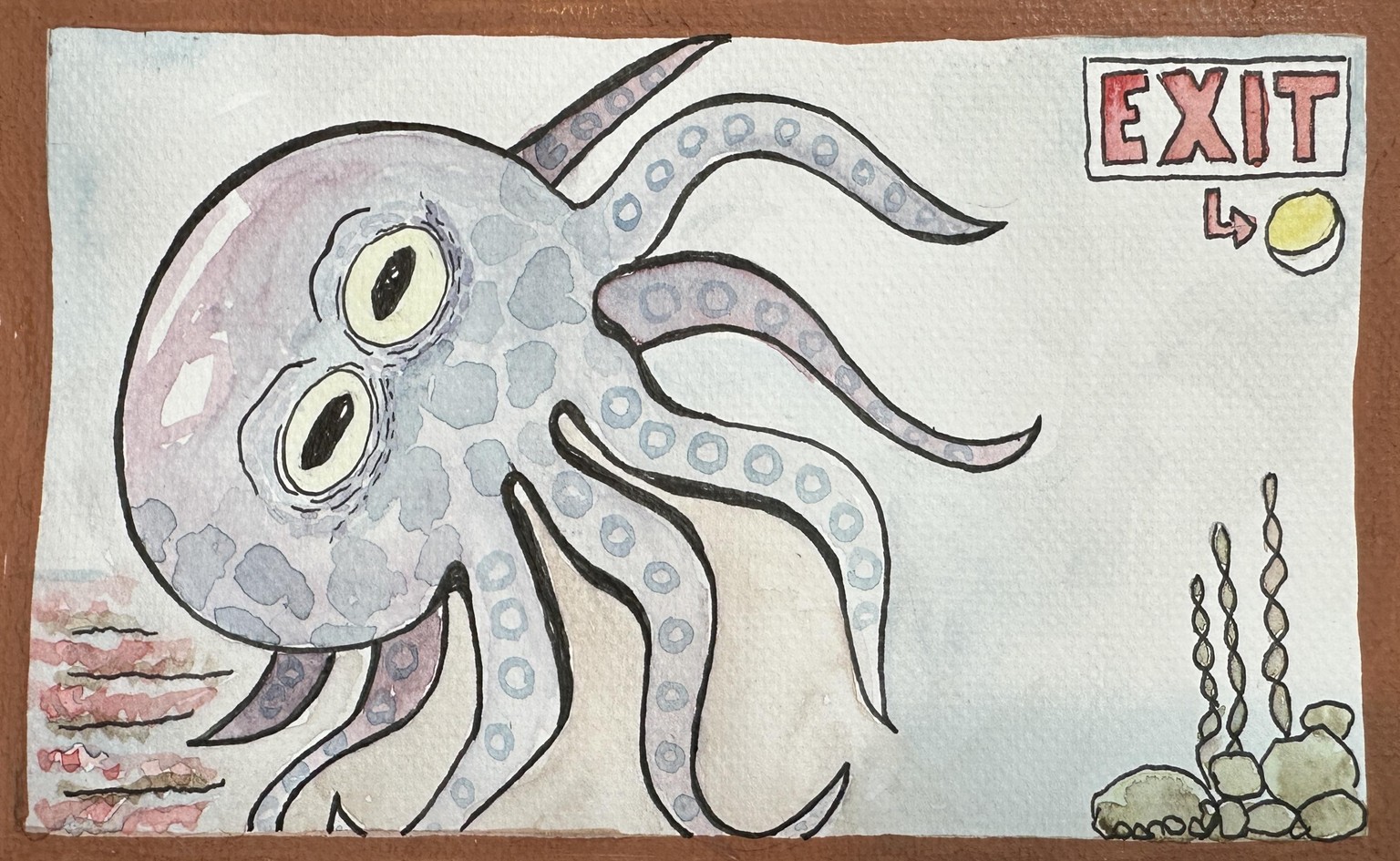 Watercolor Bestiary - image 3 - student project
