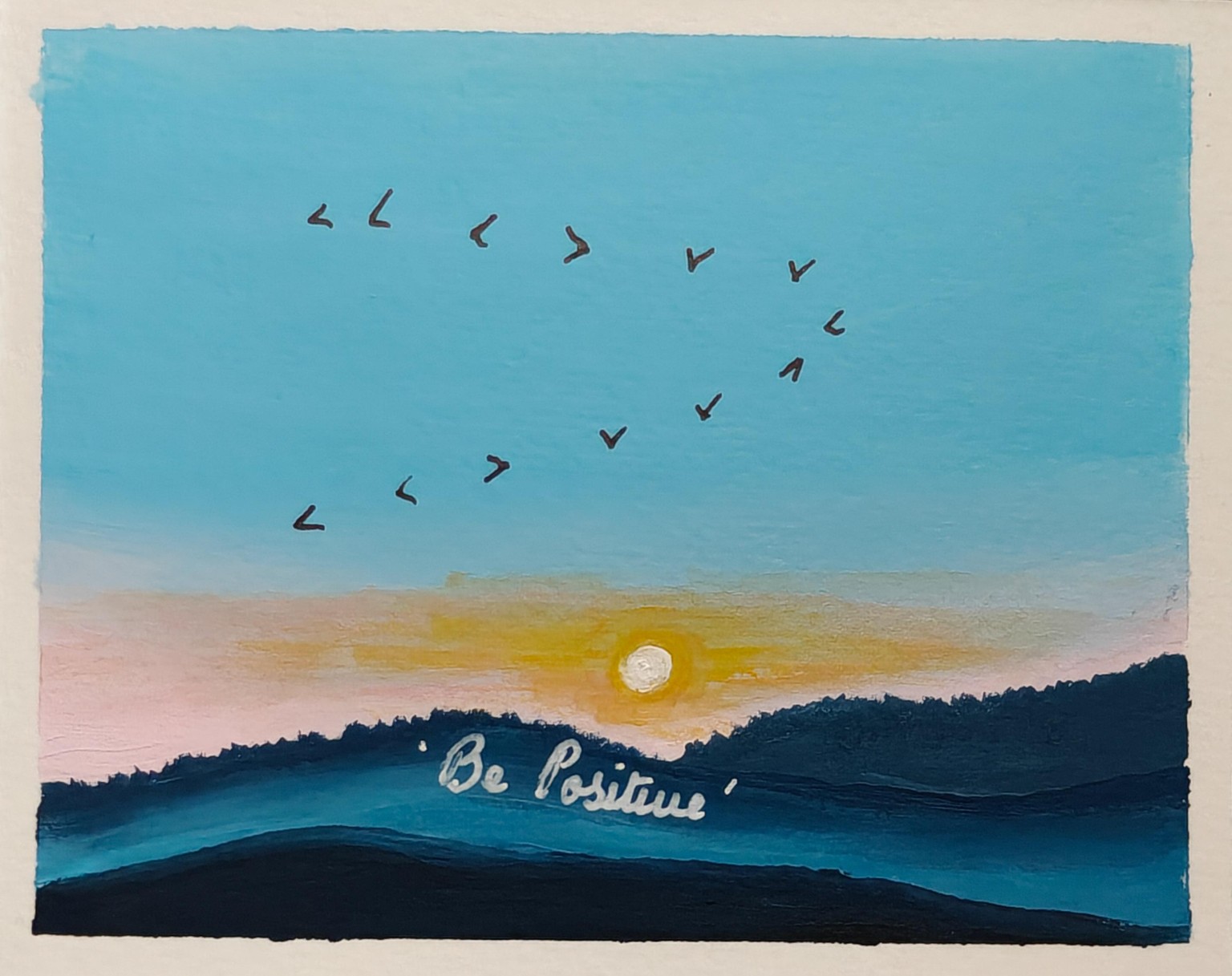 30 Days Acrylic Landscape Challenge :  Day 1 - image 25 - student project