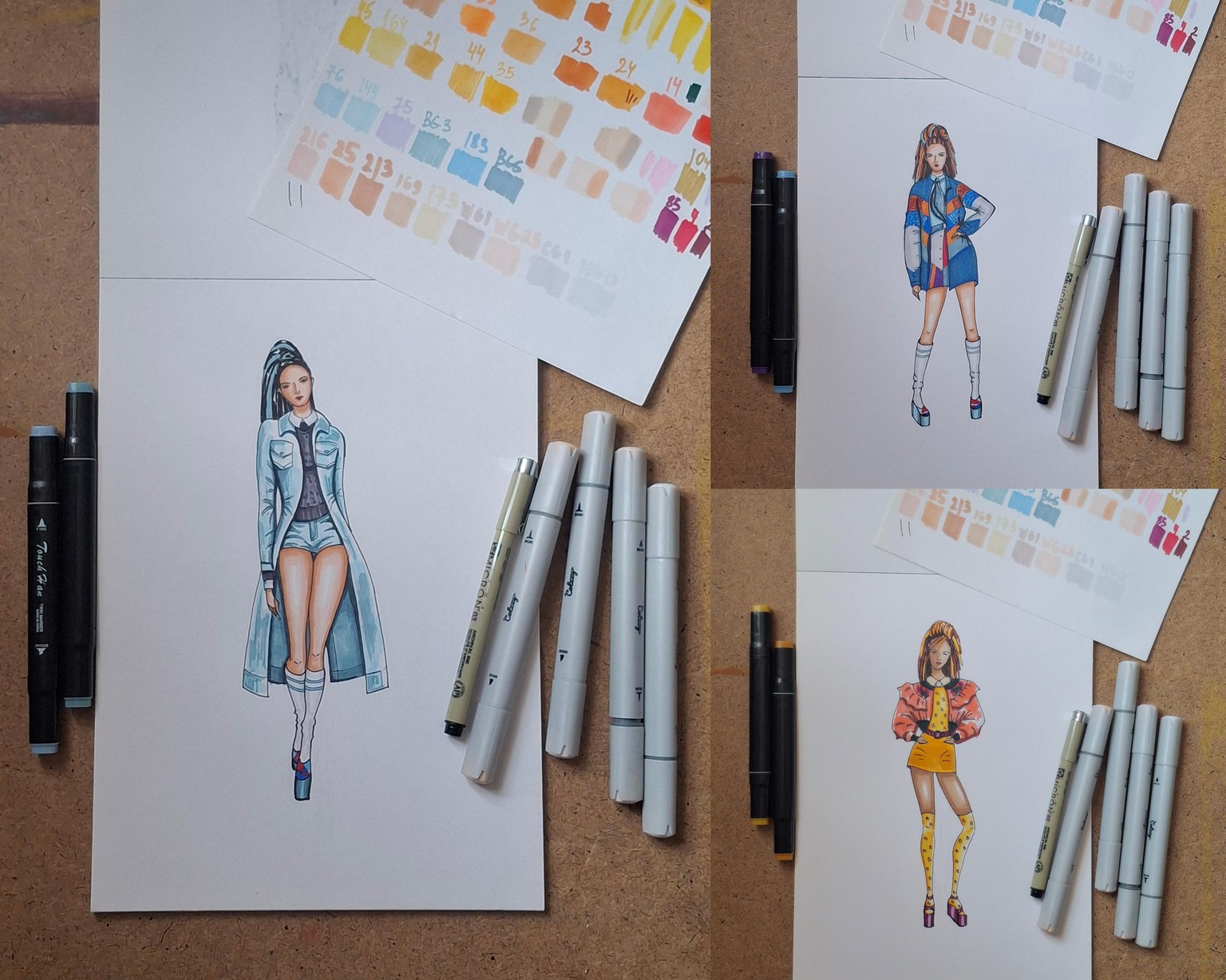 Fashion Illustration - image 3 - student project