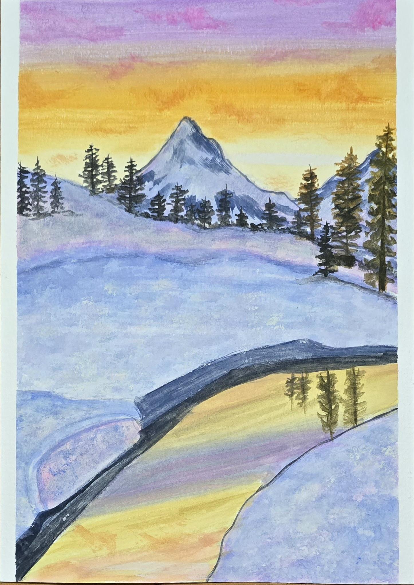 Snowy landscapes - image 1 - student project