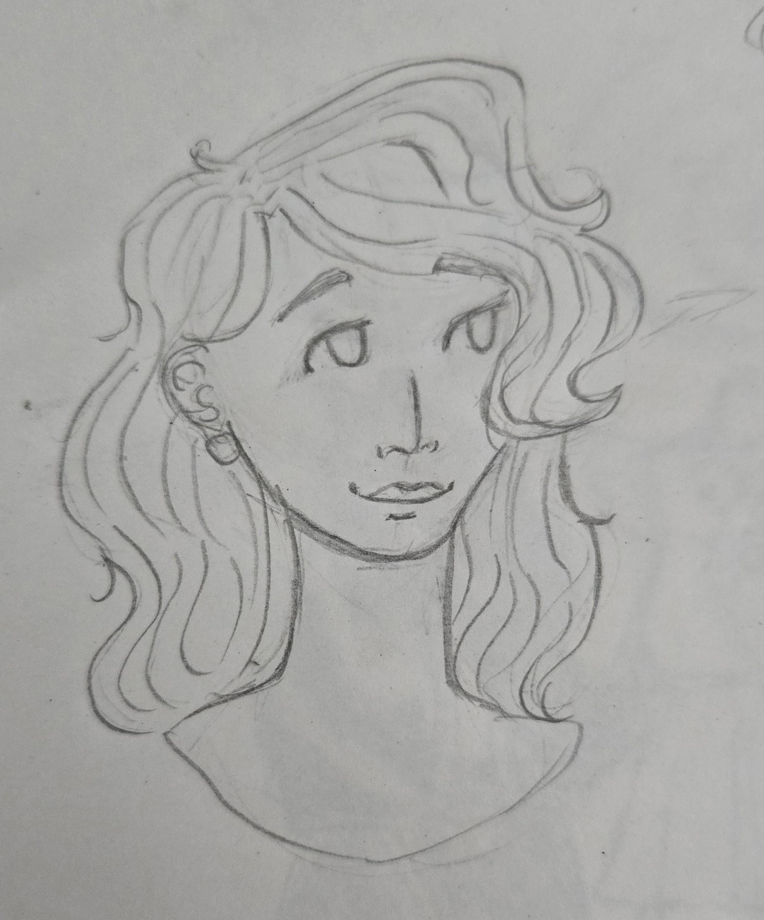 My Try On Drawing My Character Hazel - image 1 - student project