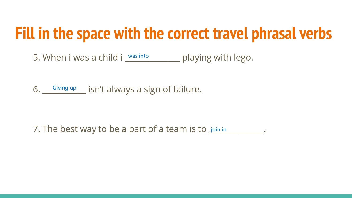 Common phrasal verbs - image 9 - student project